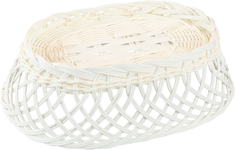 KESPER® Brotkorb »Brot- & Obstkorb, oval, 5er Set« Set, 5 Stk. tlg. Breite ca. 31 cm