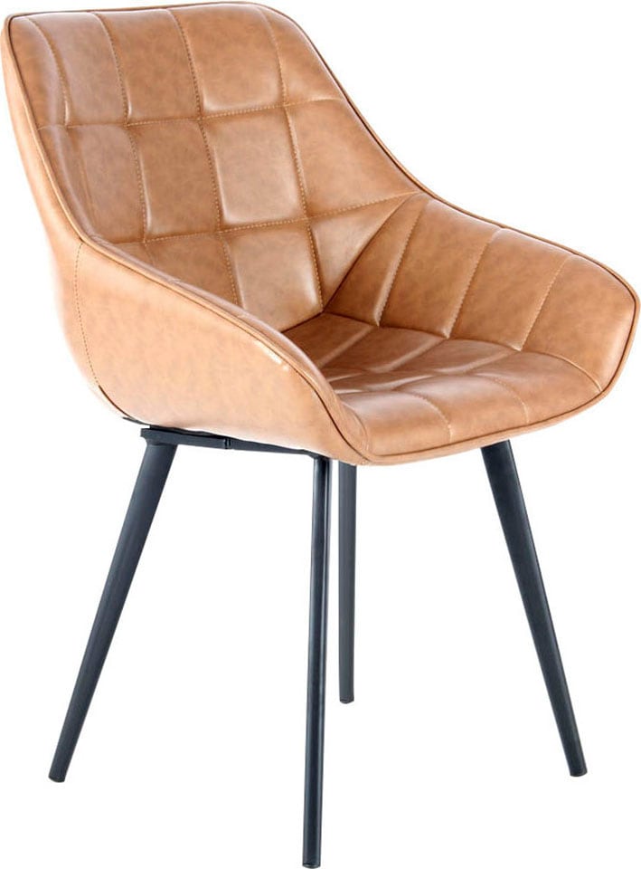 Kayoom Stuhl »Demi 325 2er-Set, Relax-Sessel, unifarbenes Farbgestaltung«, (Set), 2 St., pflegeleicht, elegante Aufmachung, in dezenten Farben