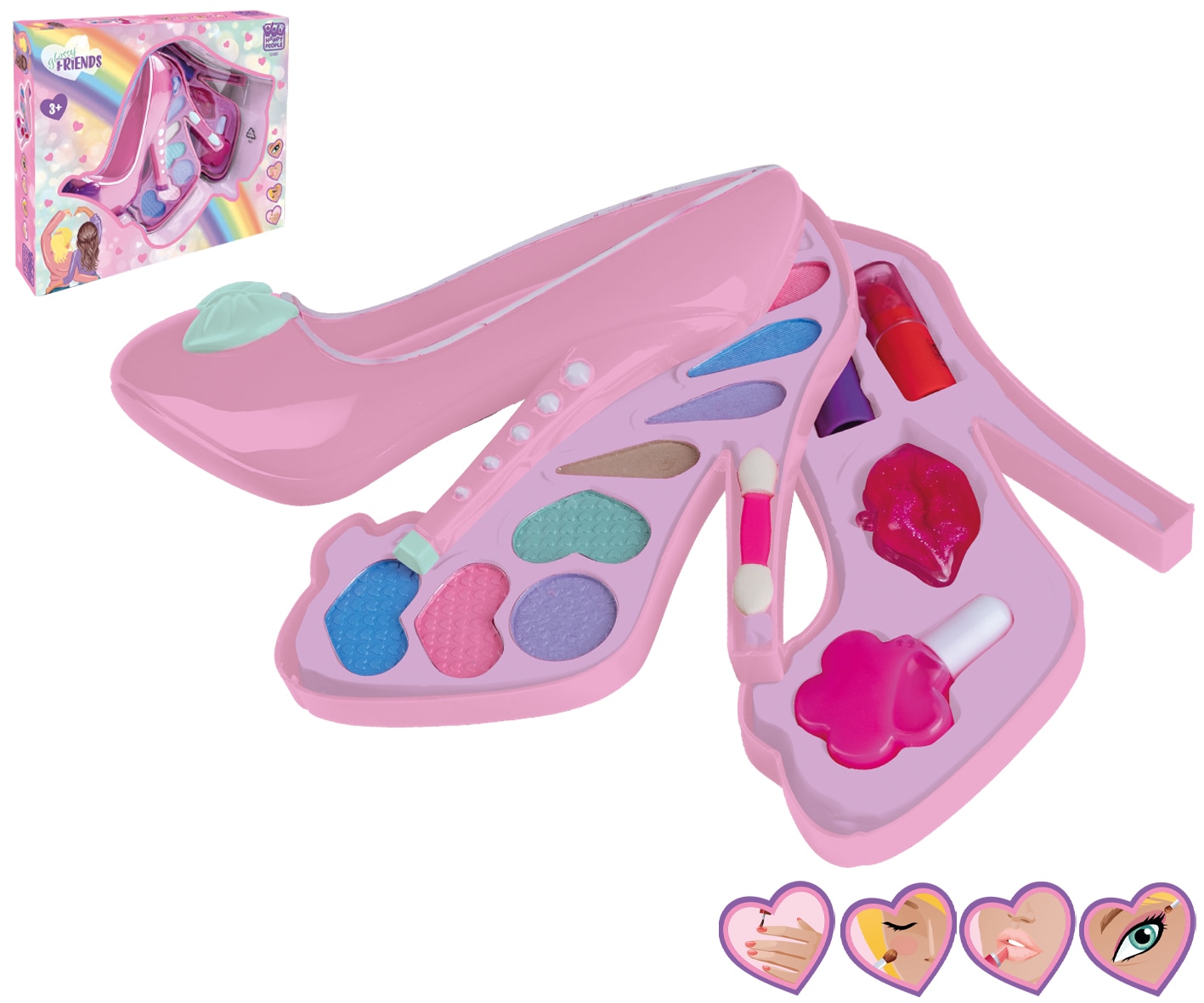Happy People Kreativset »Schmink Set High Heel«