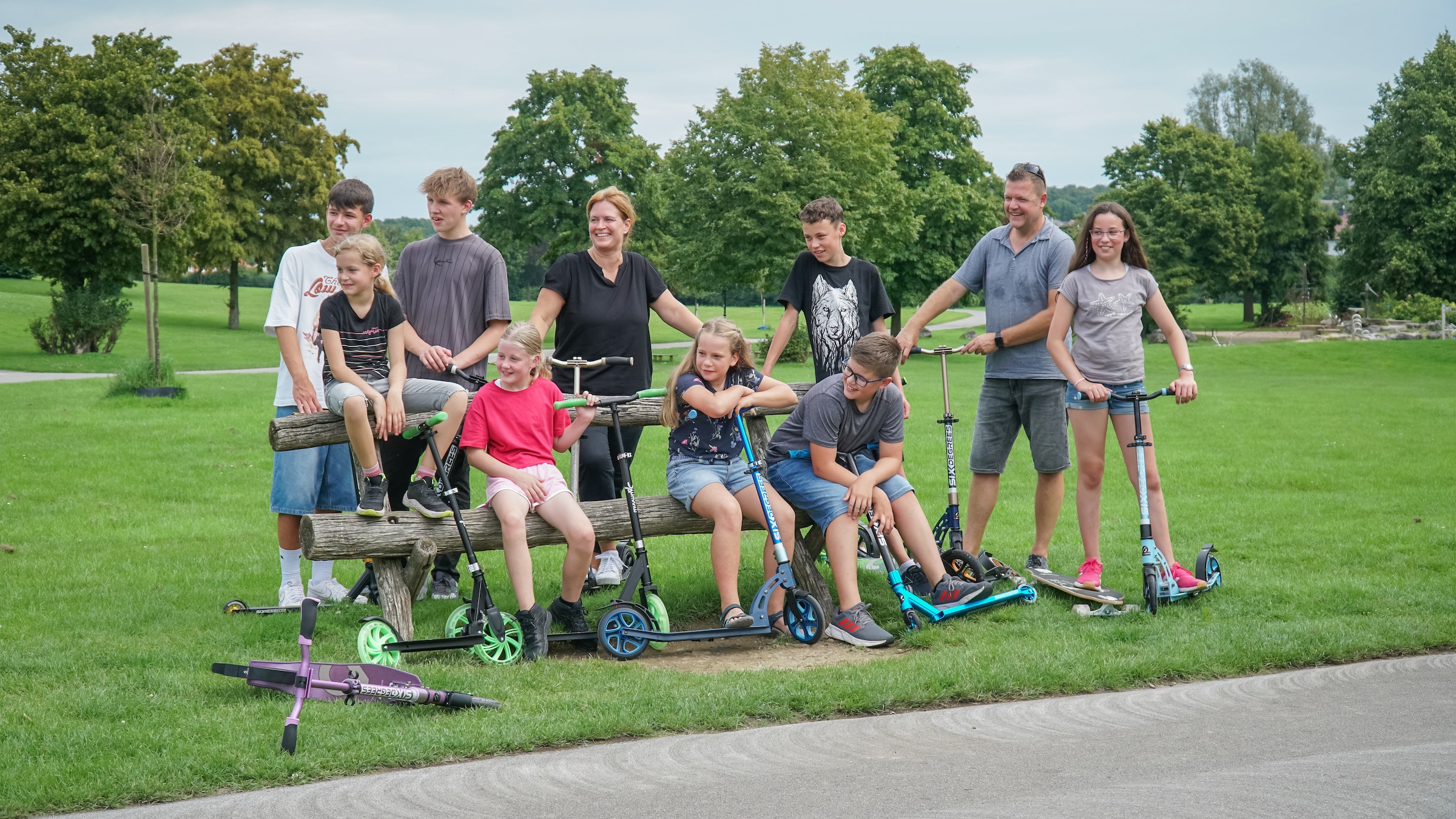 Six Degrees Scooter »Aluminium Scooter Air 205 mm«