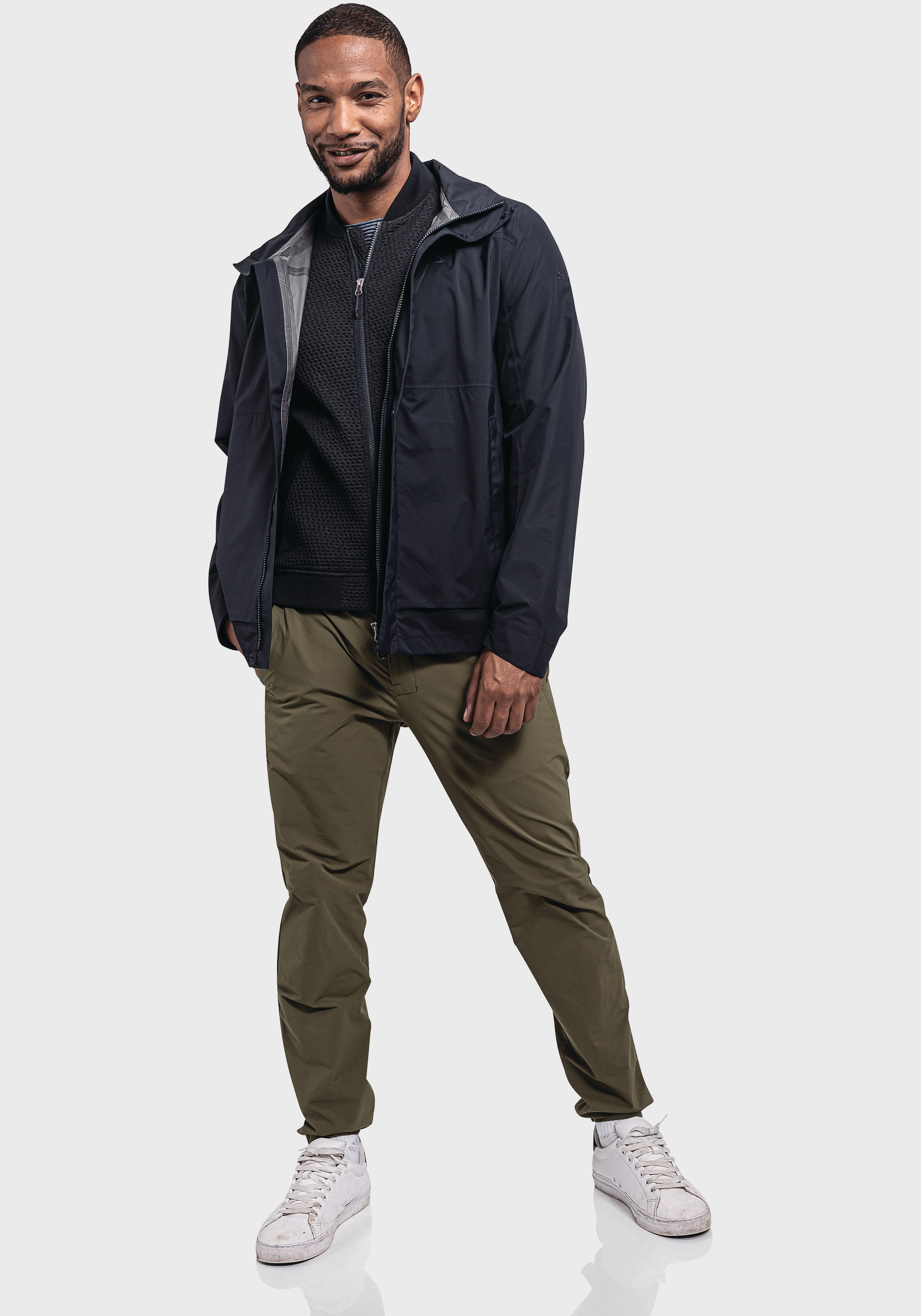 Schöffel Outdoorjacke »2.5L Jacket Bellagio M«, mit Kapuze