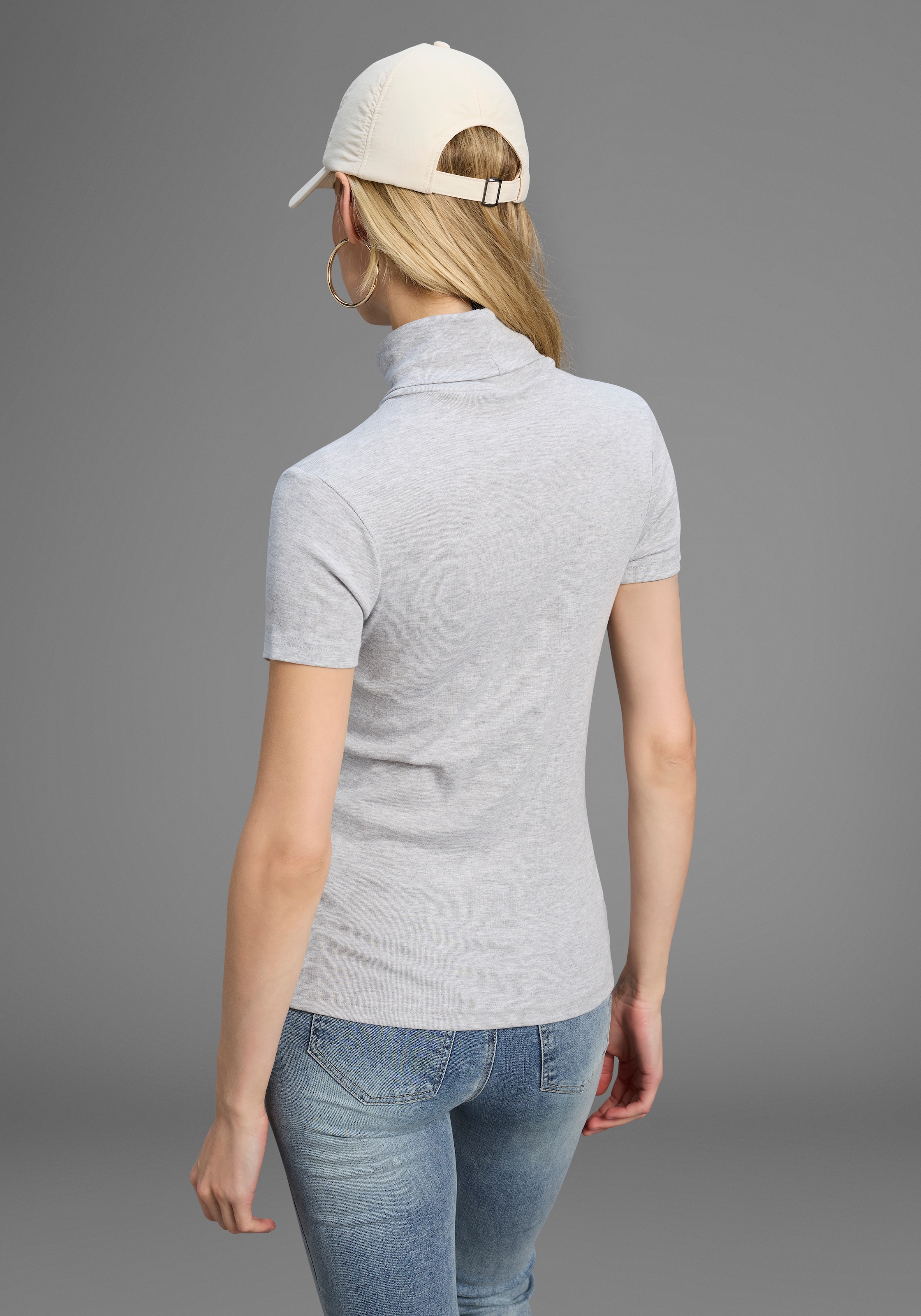 Flashlights Rollkragenshirt Packung, 2er-Pack, 2 Stk. eng geschnitten,  aus elastischem Material,  im 2er-Pack