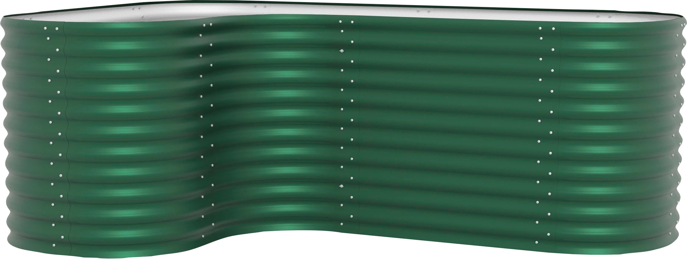 Vitavia Hochbeet »Erweiterung Curve 858«, BxTxH: 80x80x86 cm, seegras