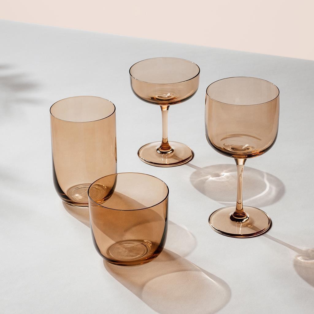 like. by Villeroy & Boch Gläser-Set »Wein- und Wassergläser Like Glass 4er Set« Handwäsche wird empfohlen