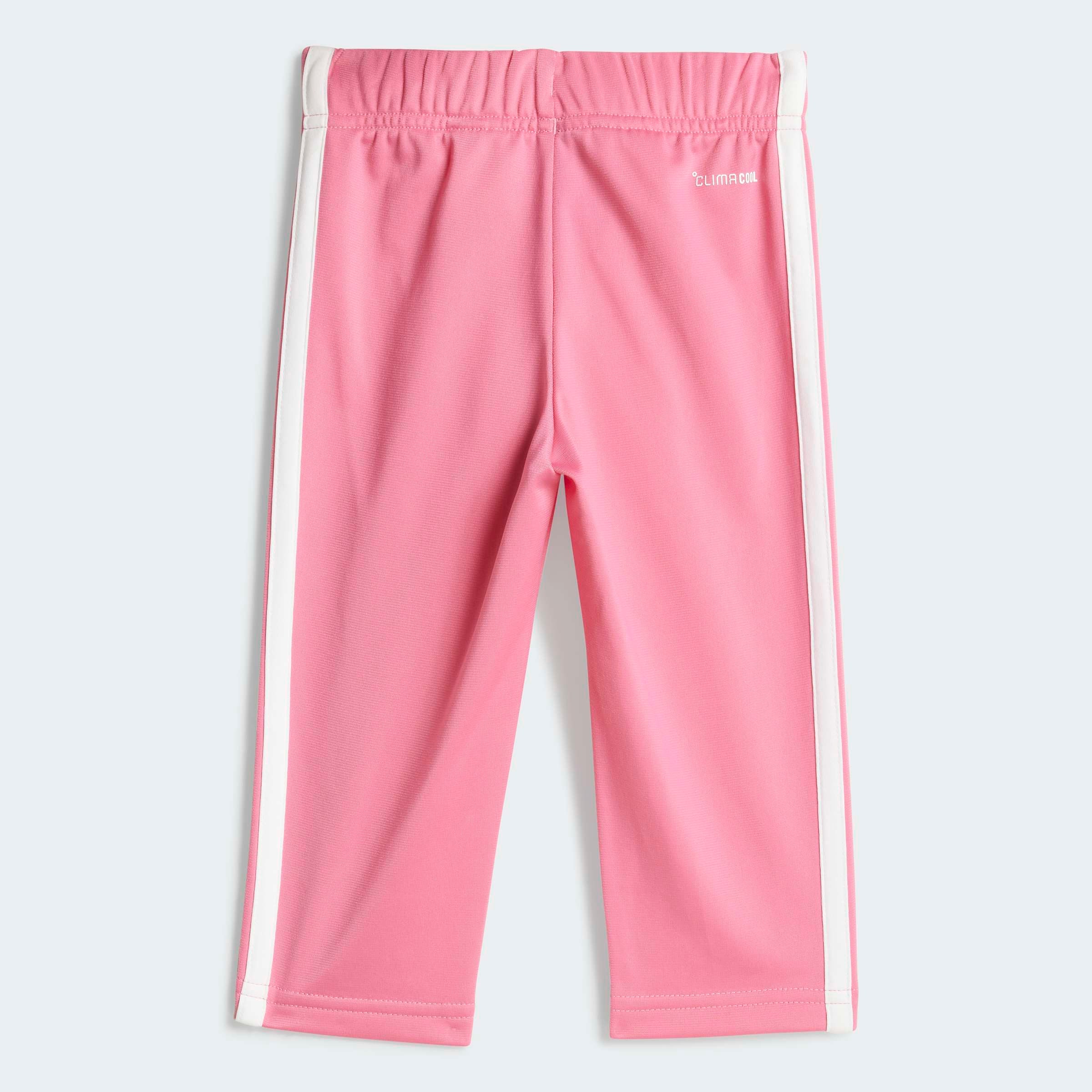 adidas Sportswear Trainingsanzug »SEASONAL ESSENTIALS TIBERIO 3-STREIFEN TRICOT KIDS« 2 Stk. für Babys, 2-teilig, sportlicher Stil, aus Polyester