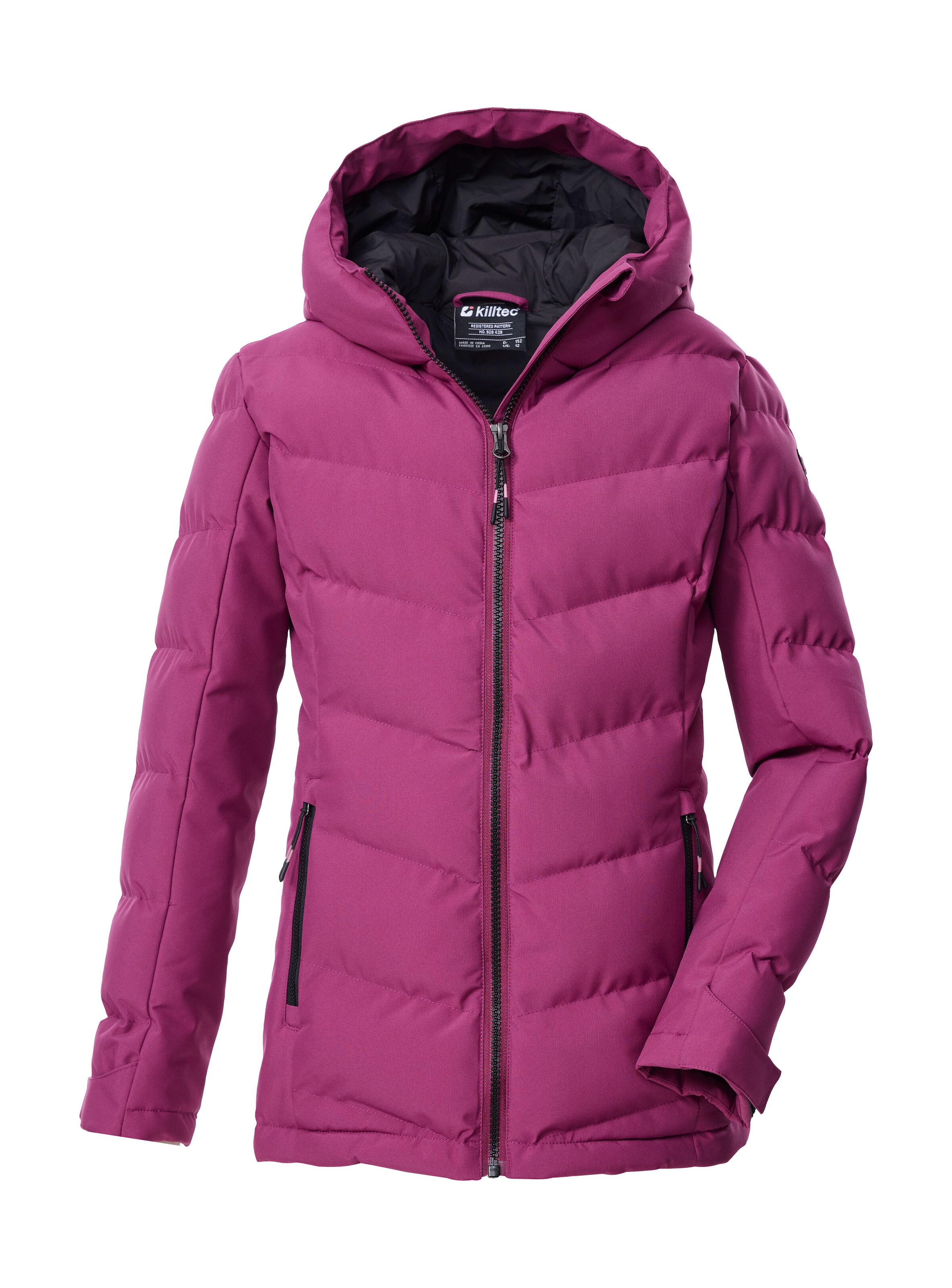Killtec Steppjacke »KOW 220 GRLS QLTD JCKT« Winddichte, wasserabweisende Kinderjacke mit verstellbaren Bündchen