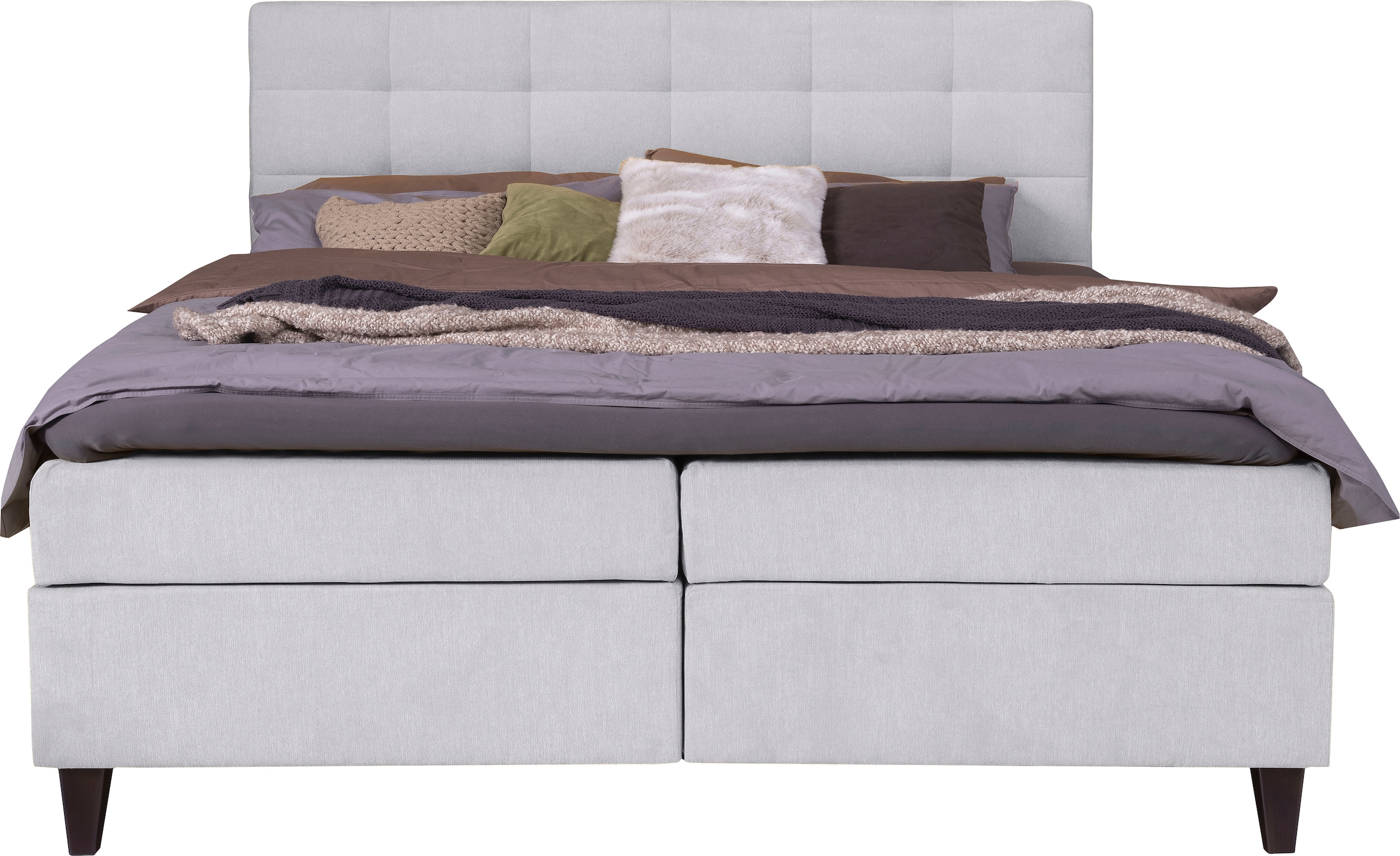 alina Boxspringbett »Neomi« inklusive Matratze und Topper