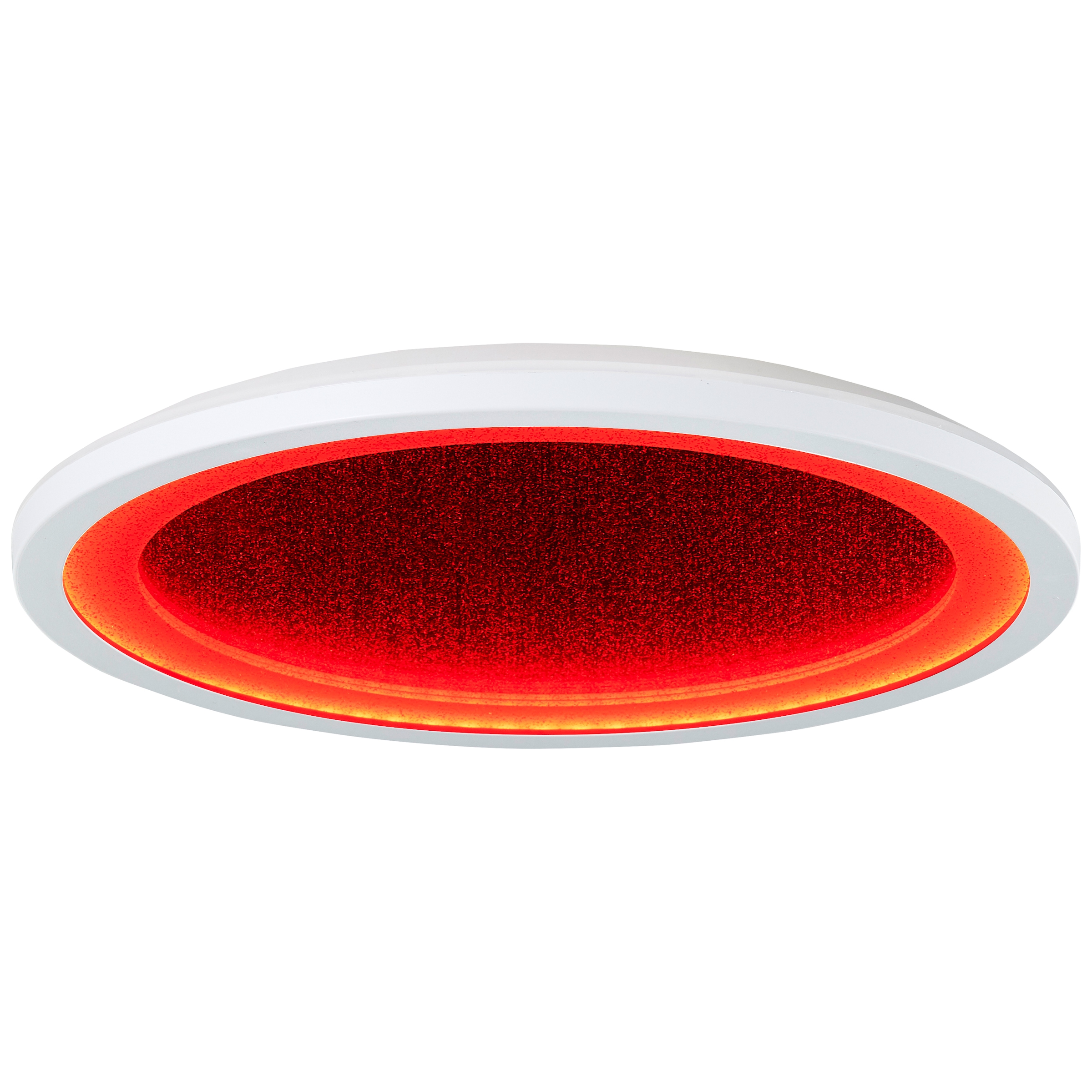 BreLight LED Deckenleuchte »Tanida« 1 Stk. RGB | warmweiß - kaltweiß LED-Deckenlampe, Glitzereffekt, RGB, dimmbar, 2200lm, 3000-6500K, weiß