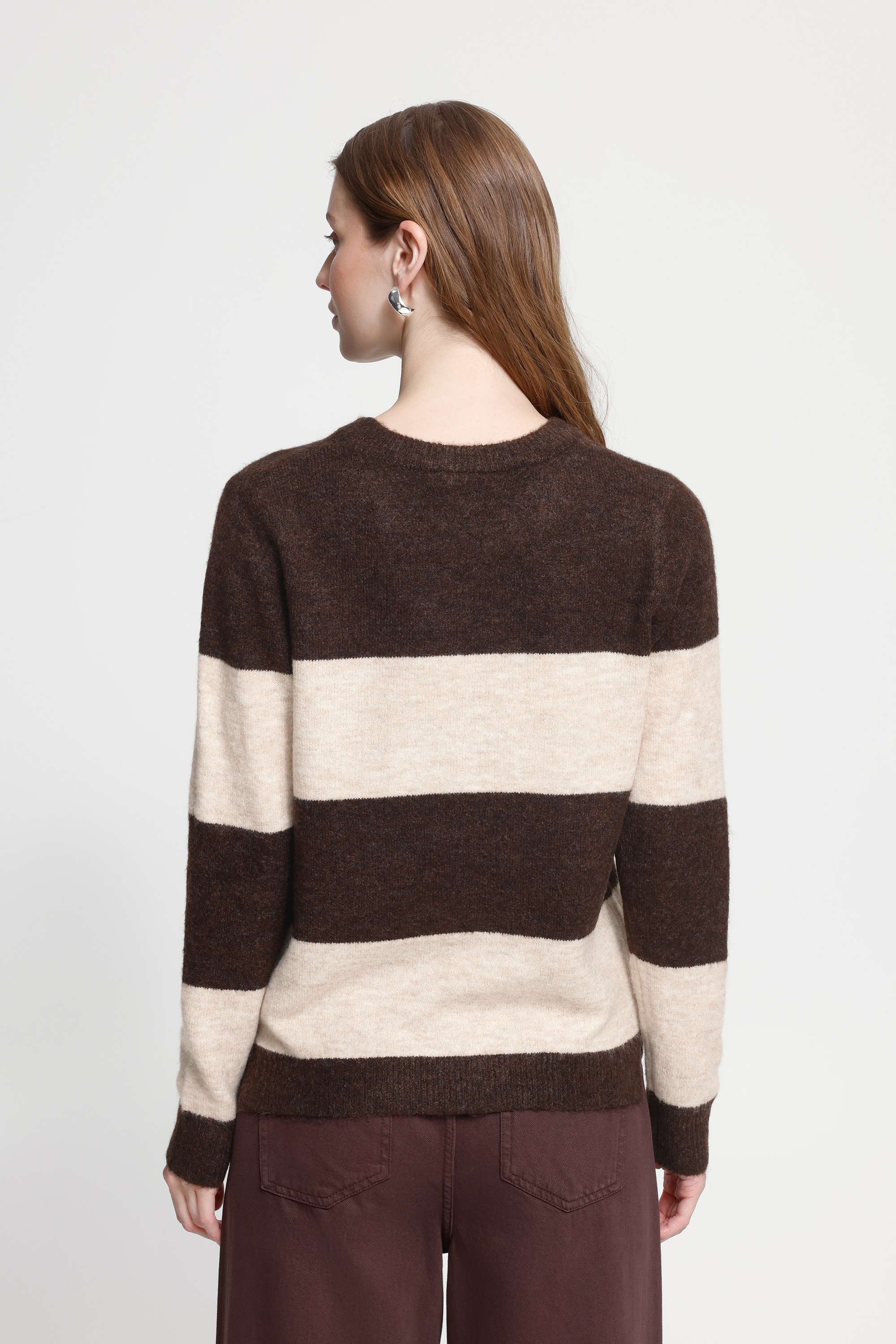 Ichi Strickpullover »Damen Langarm IHEDEEN«