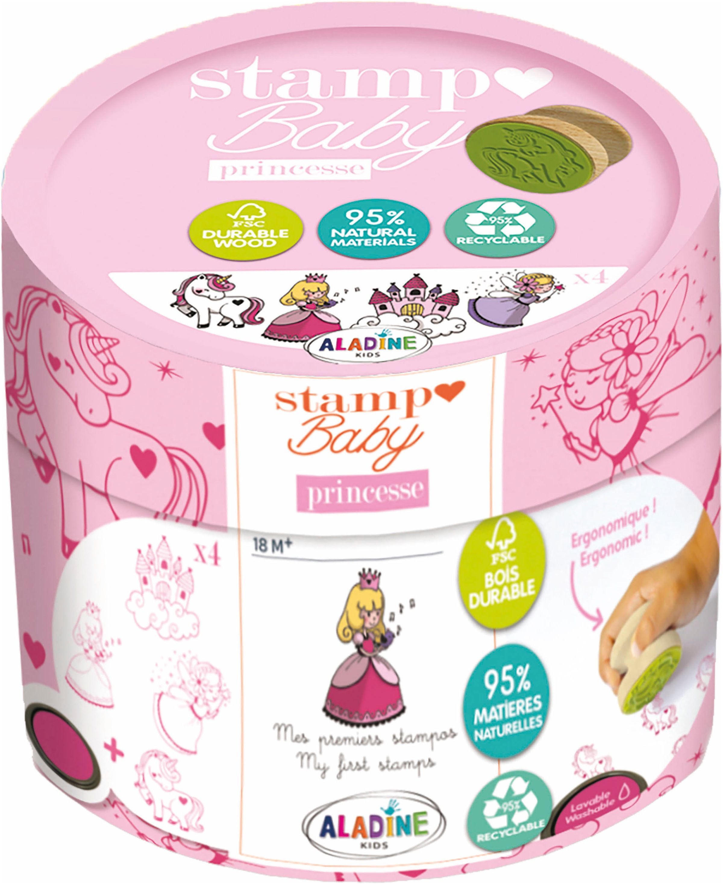 Kreativset »Baby Stempel, Prinzessin ECO«