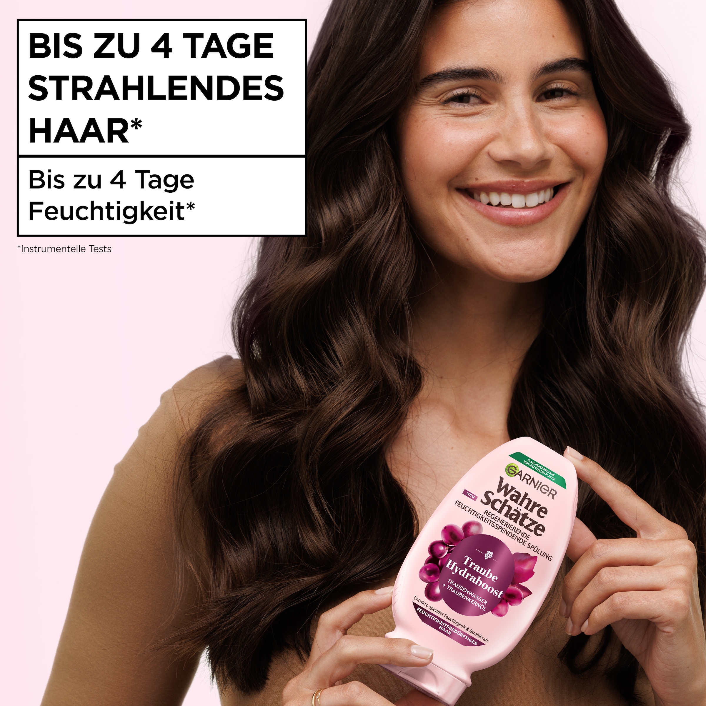 GARNIER Haarspülung »Garnier Wahre Schätze Traube Hydraboost Spülung (6er Packung)«