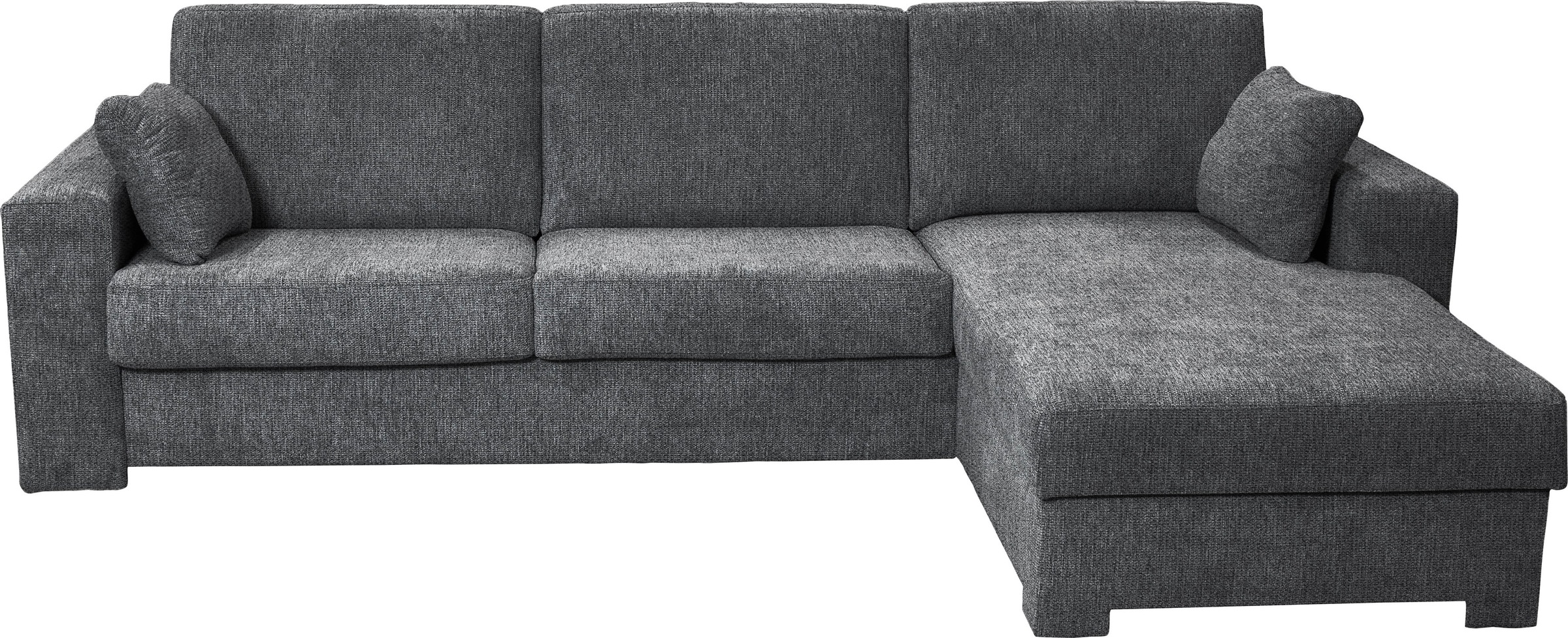 Home affaire Ecksofa »Roma "M" Matratzenhöhe 14 cm, Dauerschlaffunktion, mit Unterfederung,«, Liegemaße ca 143x198 cm, L-Form