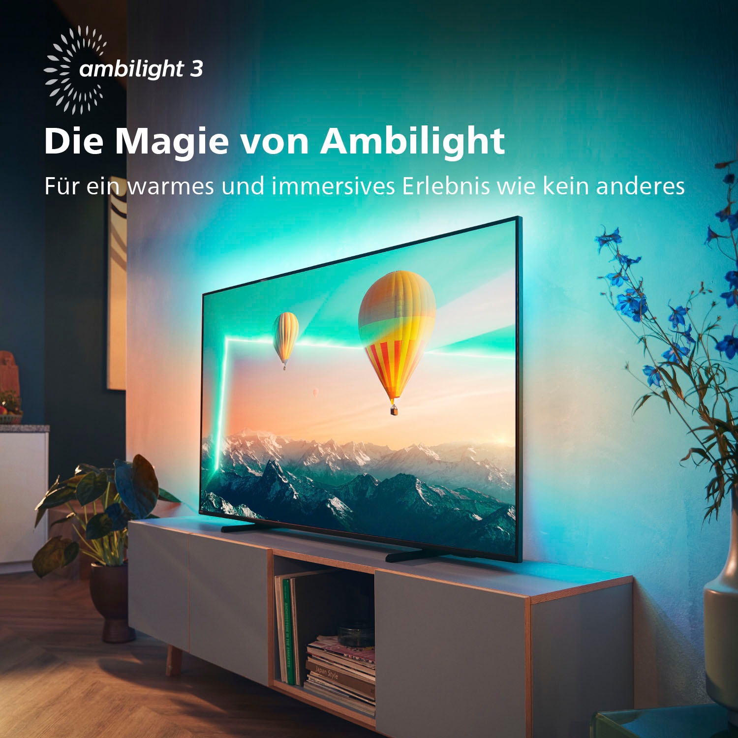 Philips LED-Fernseher »50PUS8007/12«, 4K Ultra HD, Android TV-Smart-TV