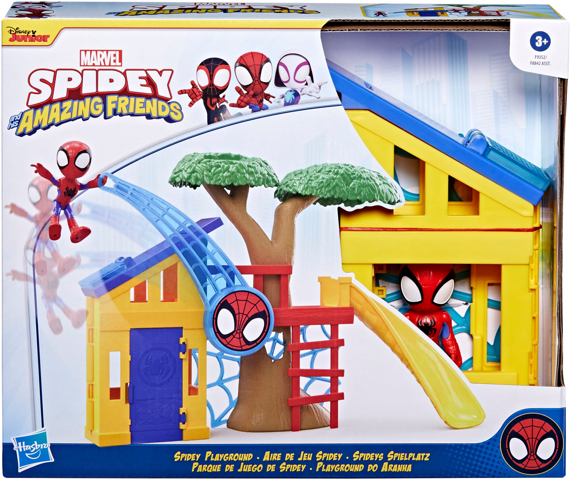 Hasbro Spielwelt »Marvel Spidey und seine Super-Freunde, Spideys Spielplatz«