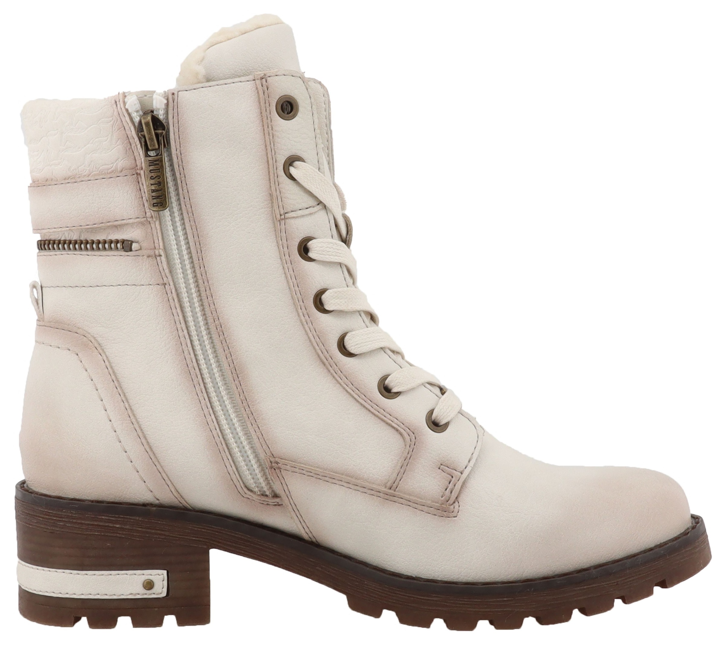 Mustang Shoes Winterstiefelette »Haukea«  Winterstiefelette, Boots mit Innenreißveschluss