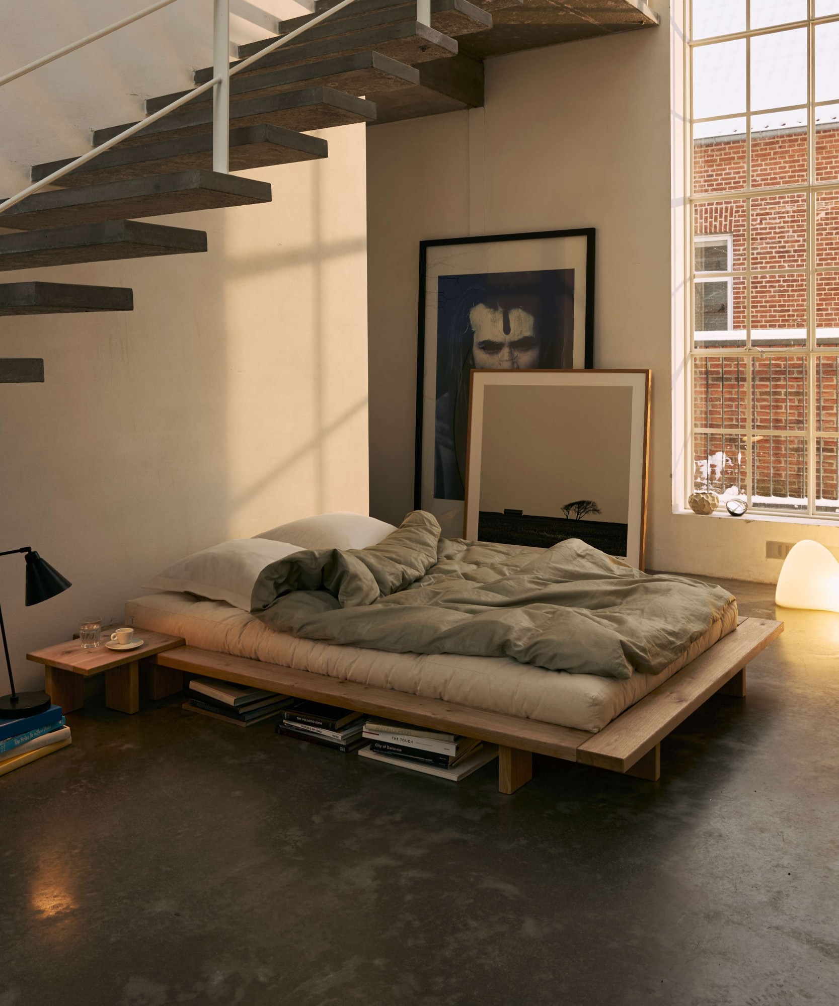 Karup Design Bettgestell »JAPAN BED Futonbett aus FSC®zertifiziertem Massivholz, zeitlos, bequem« Erhältlich für Matratzen Breite 90, 120, 140, 160 oder 180 cm,  Eiche, inkl. Lattenrost, ohne Matratze, Made in Europa