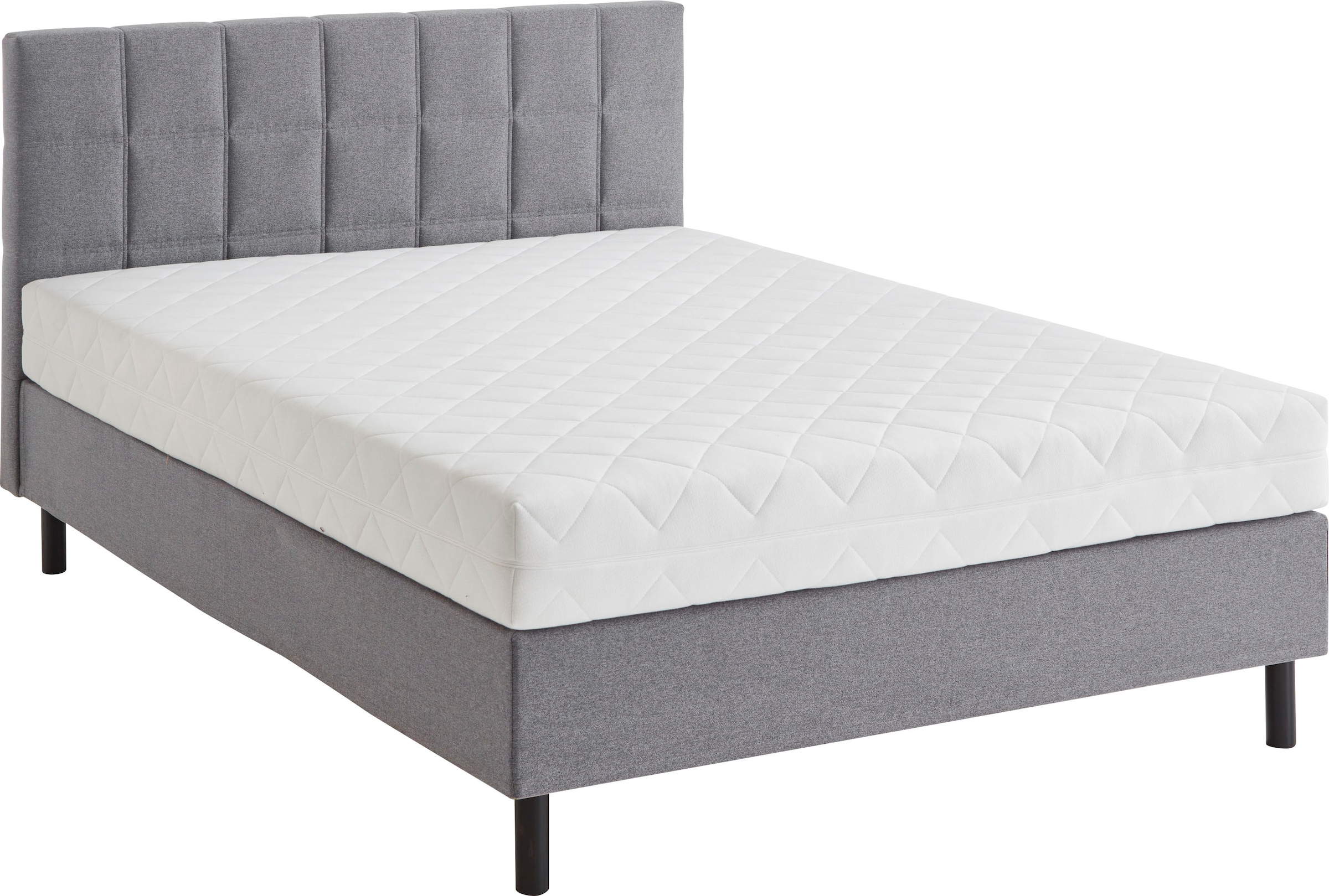 ATLANTIC home collection Boxbett »Nikola« Massivholzfüßen, mit / ohne Matratze, in H2 und H3 erhältlich