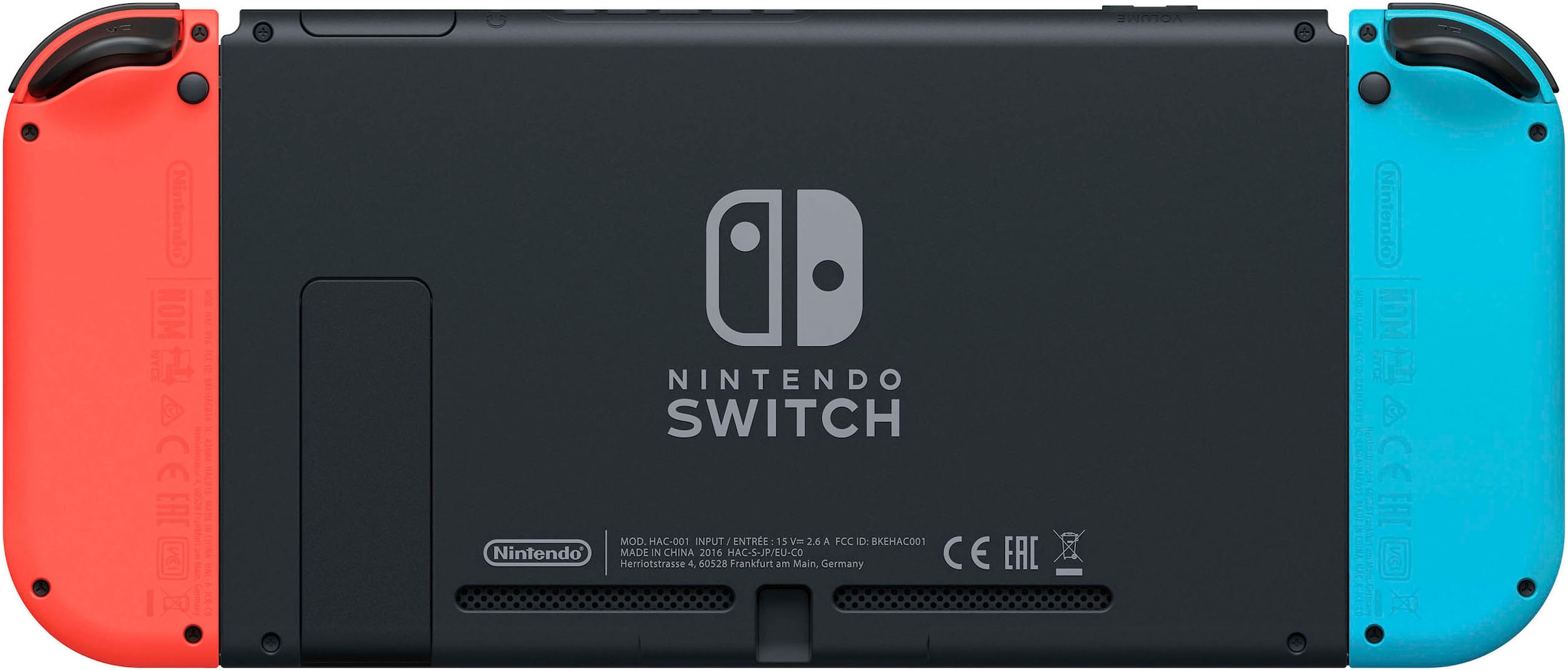 Nintendo Switch Konsolen-Set »Switch + Pokemon-Legenden: Z-A« 32 GB Switch r/b neon + Pokemon-Legenden: Z-A