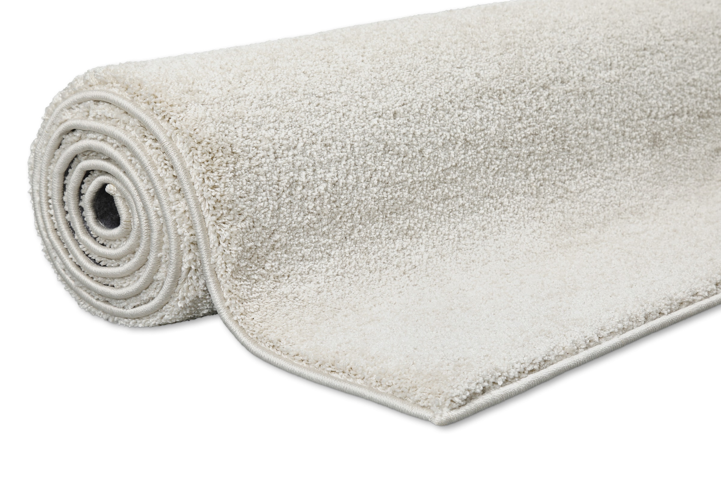 Wecon home Teppich »Wogh« quadratisch 25 mm Höhe Kurzflor, maschinell gewebt, robust, Wohn- & Schlafzimmer, einfarbig