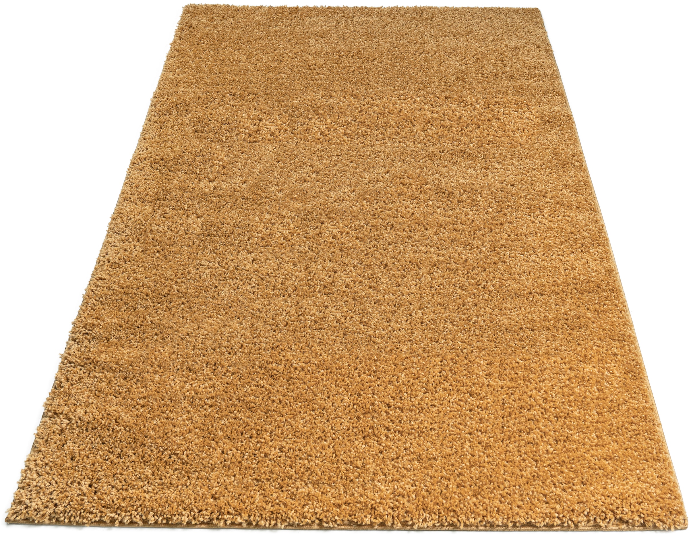 Home affaire Hochflor-Teppich »Shaggy 30«, rechteckig, 30 mm Höhe, Teppich, Uni Farben, besonders weich und kuschelig