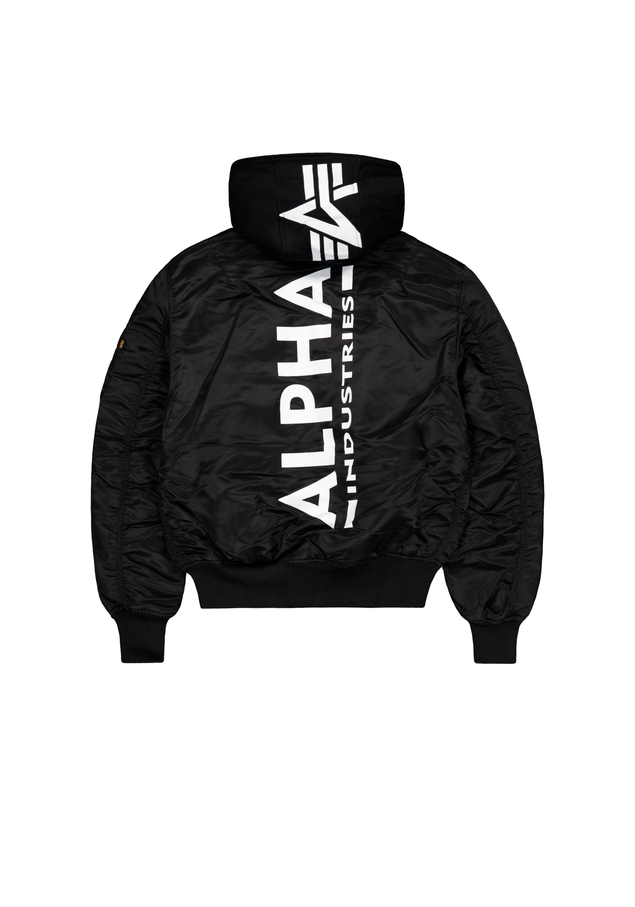 Alpha Industries Bomberjacke »Alpha Industries Men - Bomber Jackets MA-1 Zip Hood Back Print«