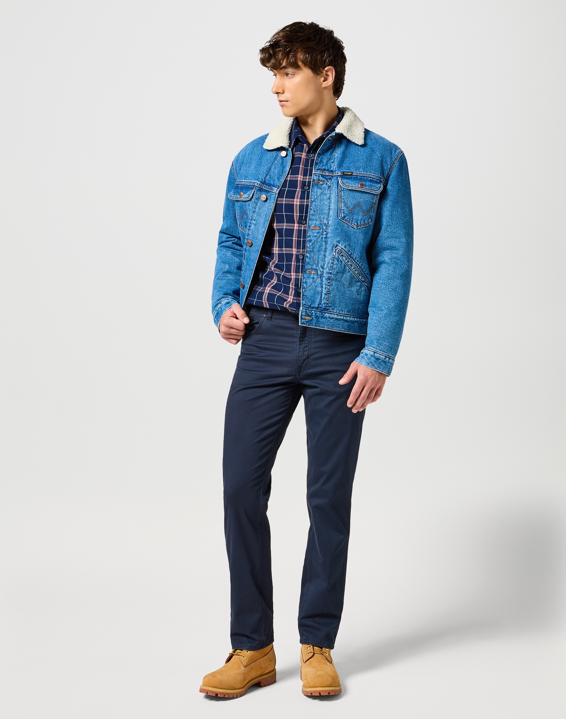 Wrangler Langarmhemd »1 PKT SHIRT«, mit Karomuster