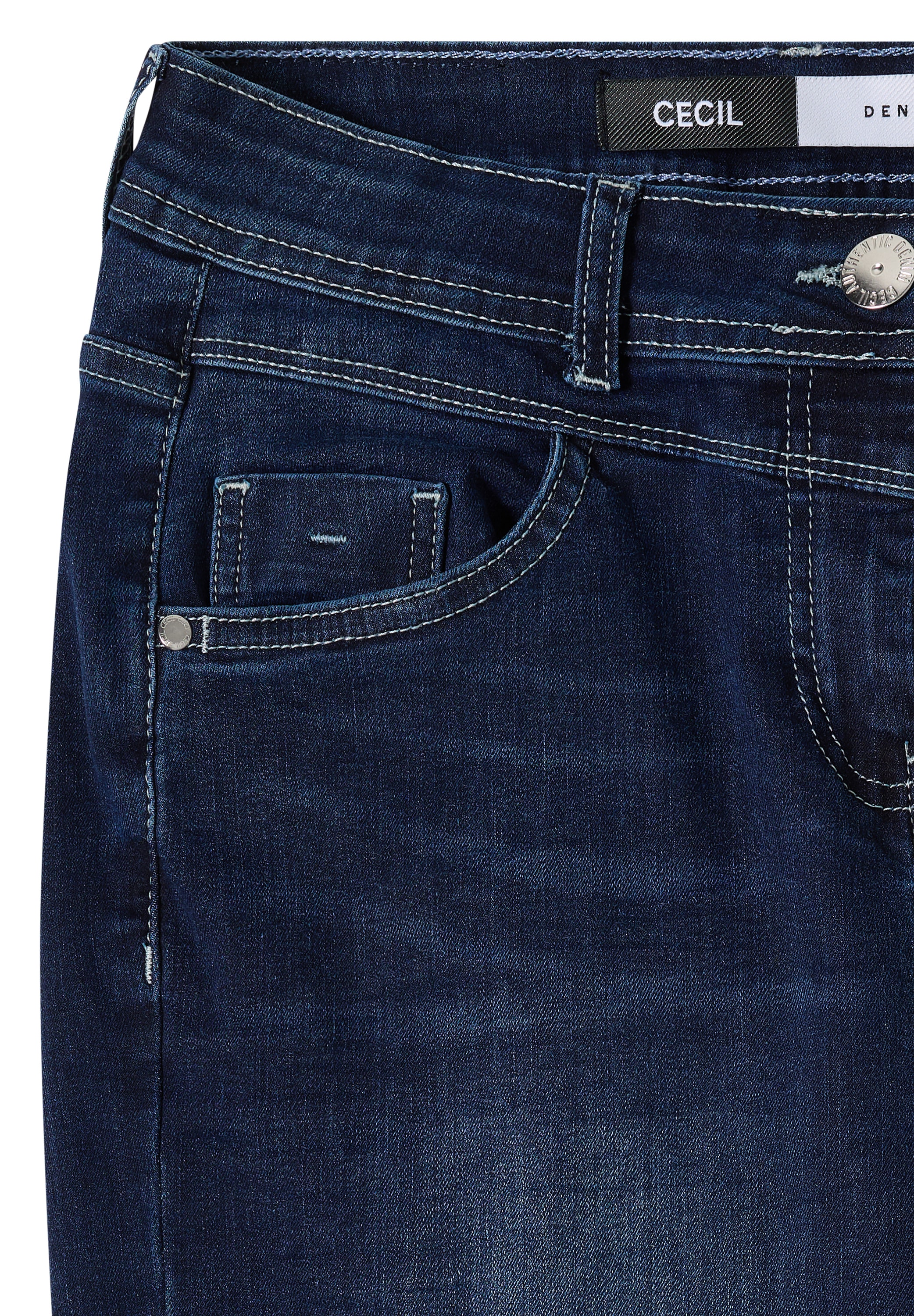 Cecil Bootcut-Jeans »Style Toronto Bootcut« 5-Pocket-Style, mit Stretch