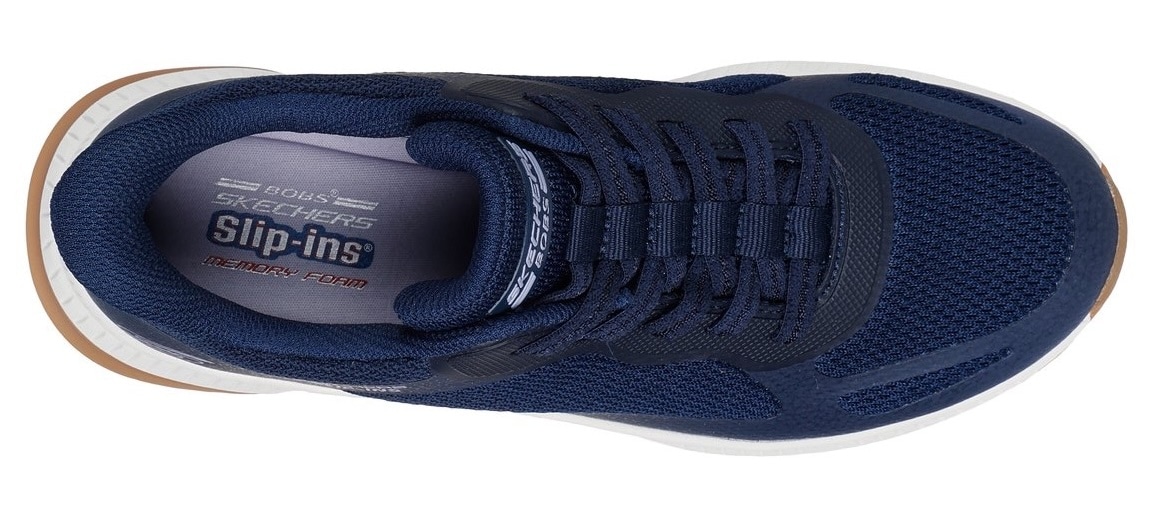 Skechers Slip-On Sneaker »BOBS SQUAD 4«, Slipper, Freizeitschuh, Halbschuh mit Memory Foam
