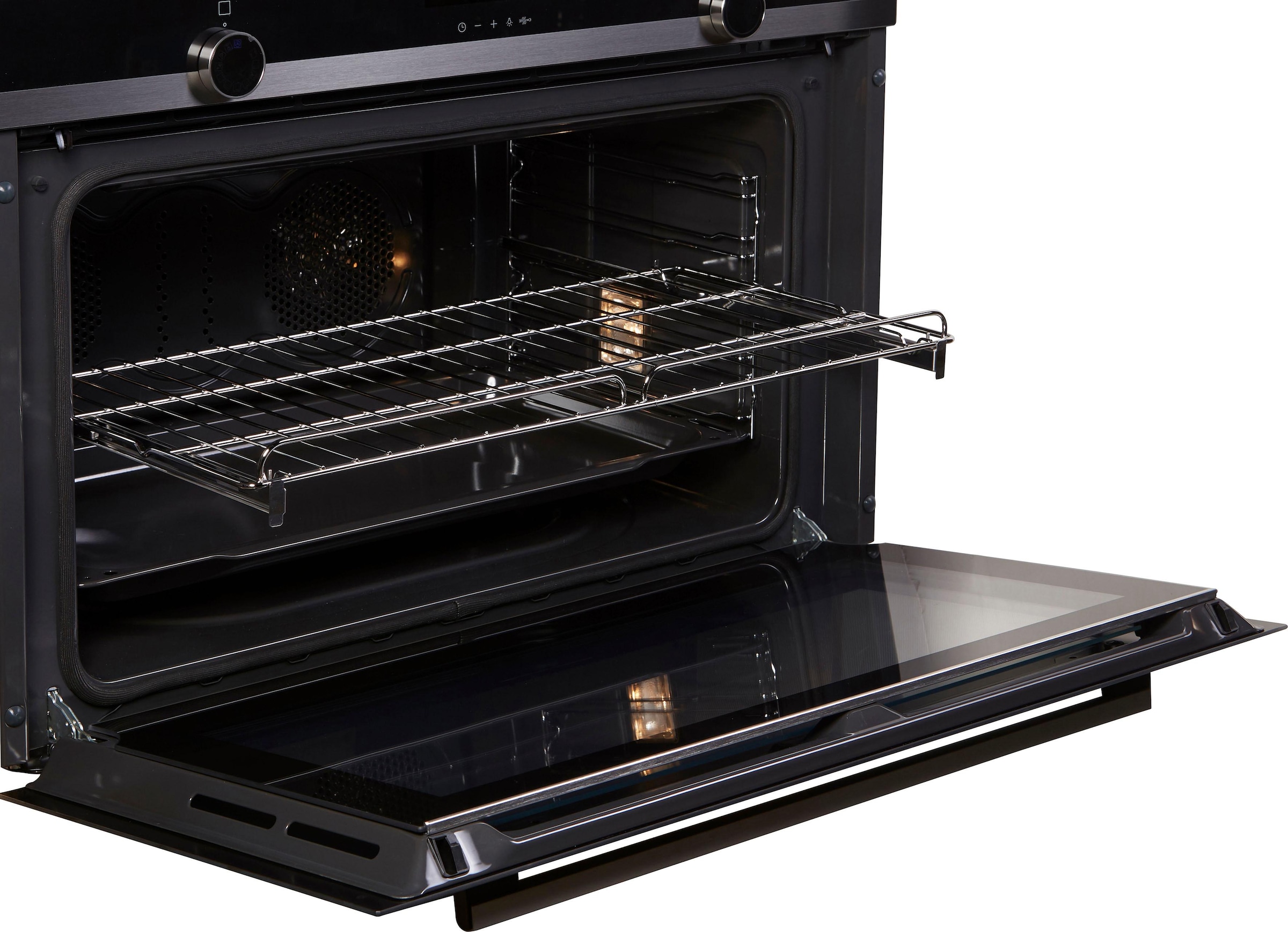 SIEMENS Einbaubackofen iQ500 »VB578D0S0«, mit 1-fach-Teleskopauszug, Pyrolyse-Selbstreinigung, touchControl