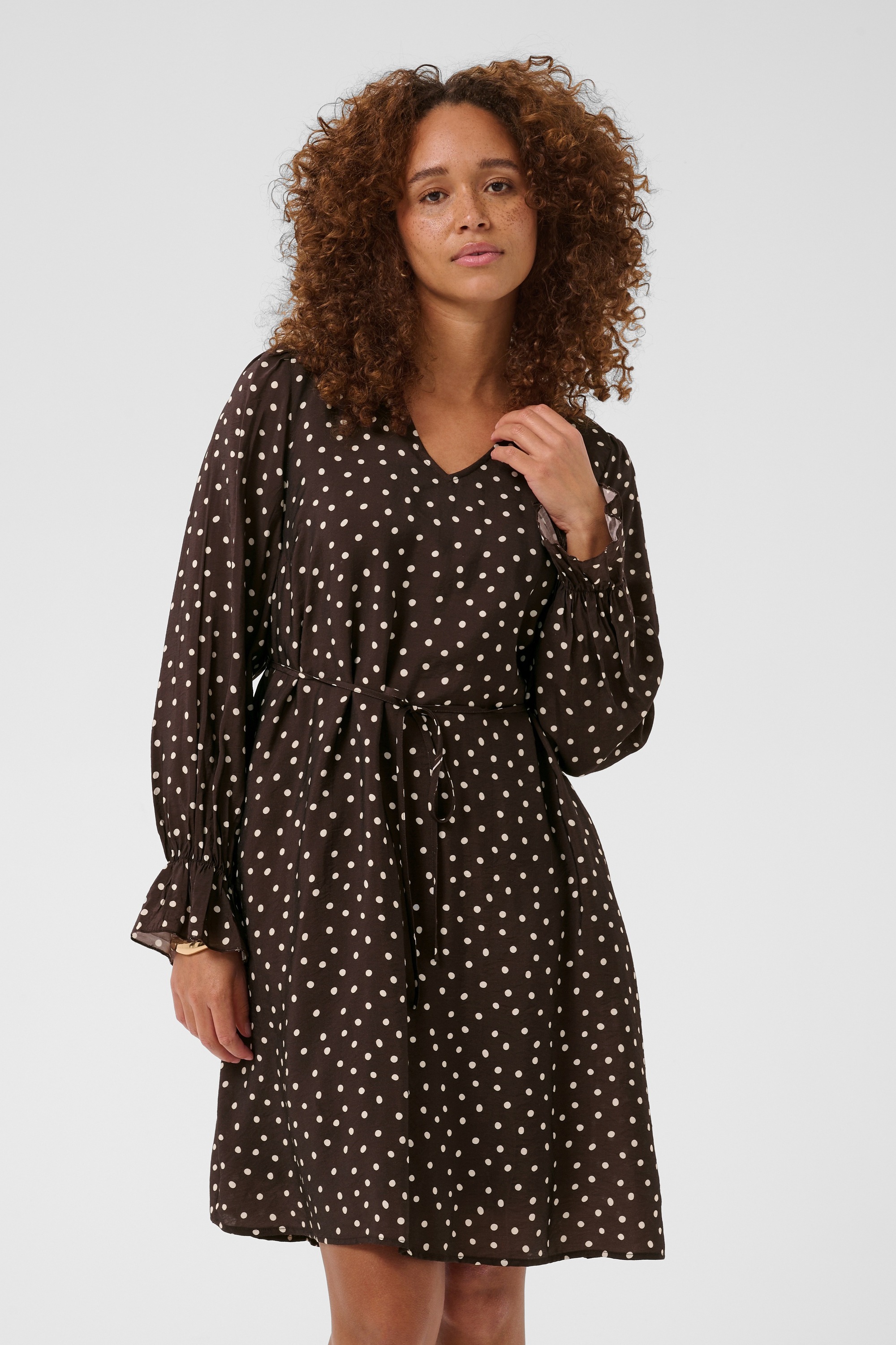 KAFFE Midikleid »Kleid KAdotte«