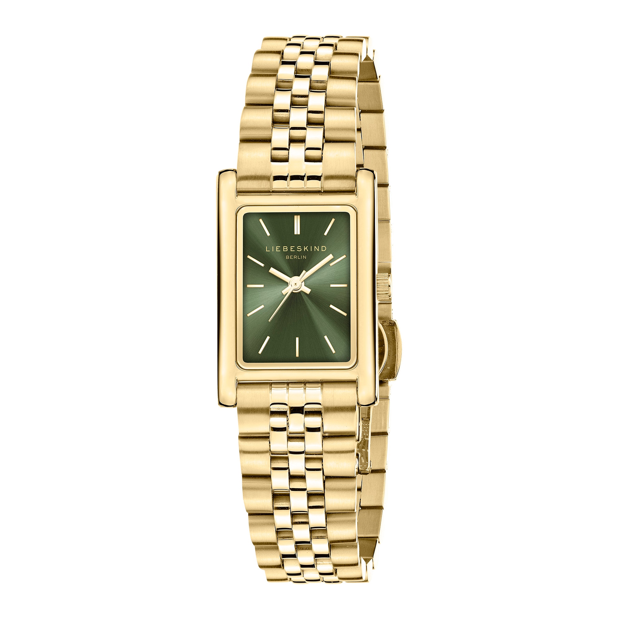 Liebeskind Berlin Quarzuhr »Classic Square« Armbanduhr, Damenuhr, Edelstahlarmband, analog