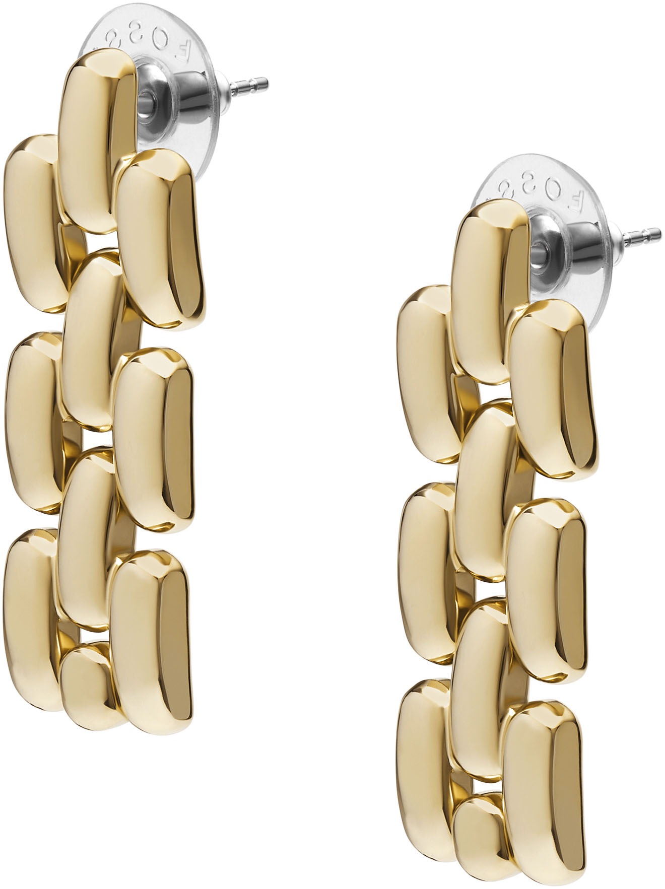 Fossil Paar Ohrstecker »Schmuck Geschenk Edelstahl Ohrringe Arden, JF04786710«