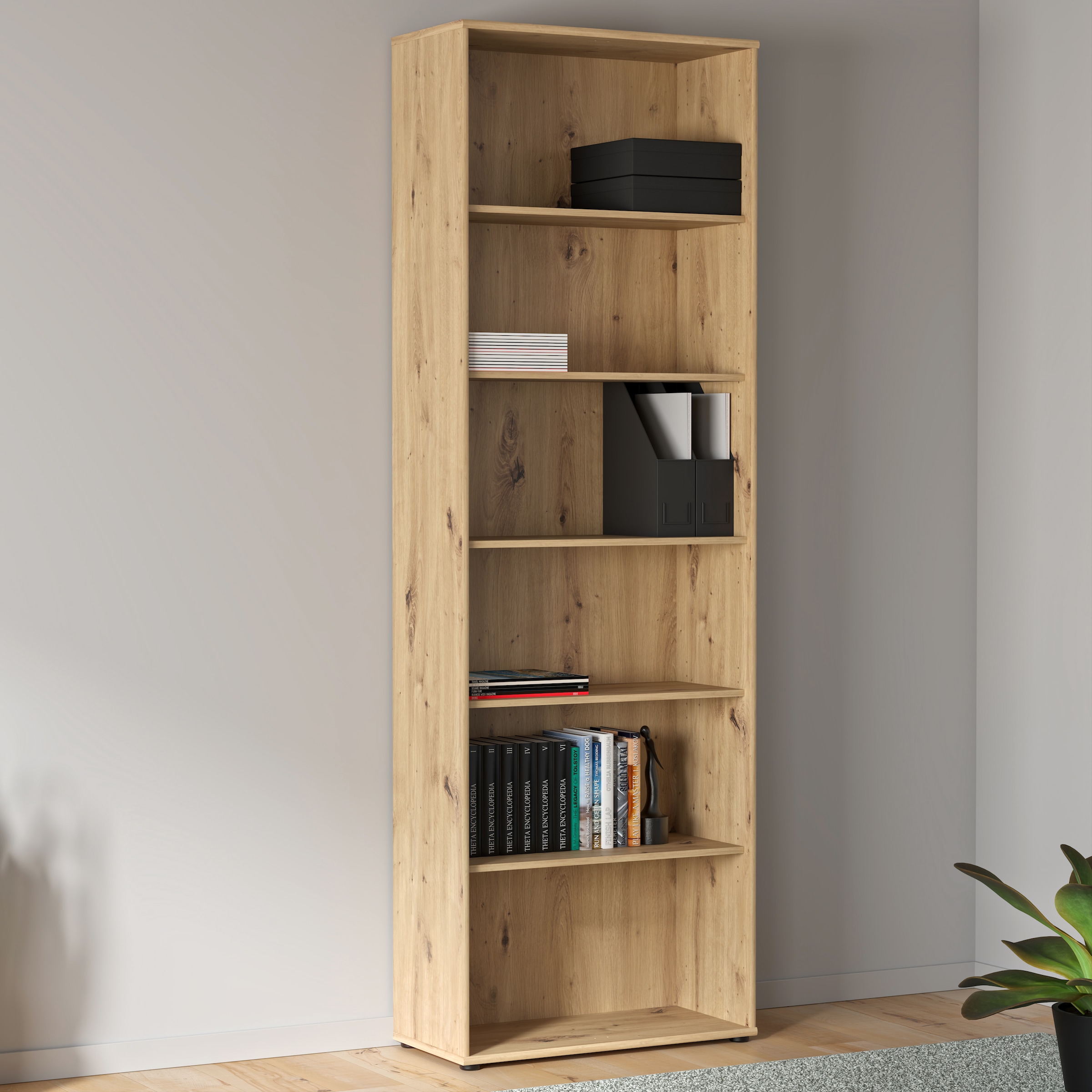 FORTE Regalelement »Trevone« B/H/T 73,7/223,1/34,8 Türen optional bestellbar