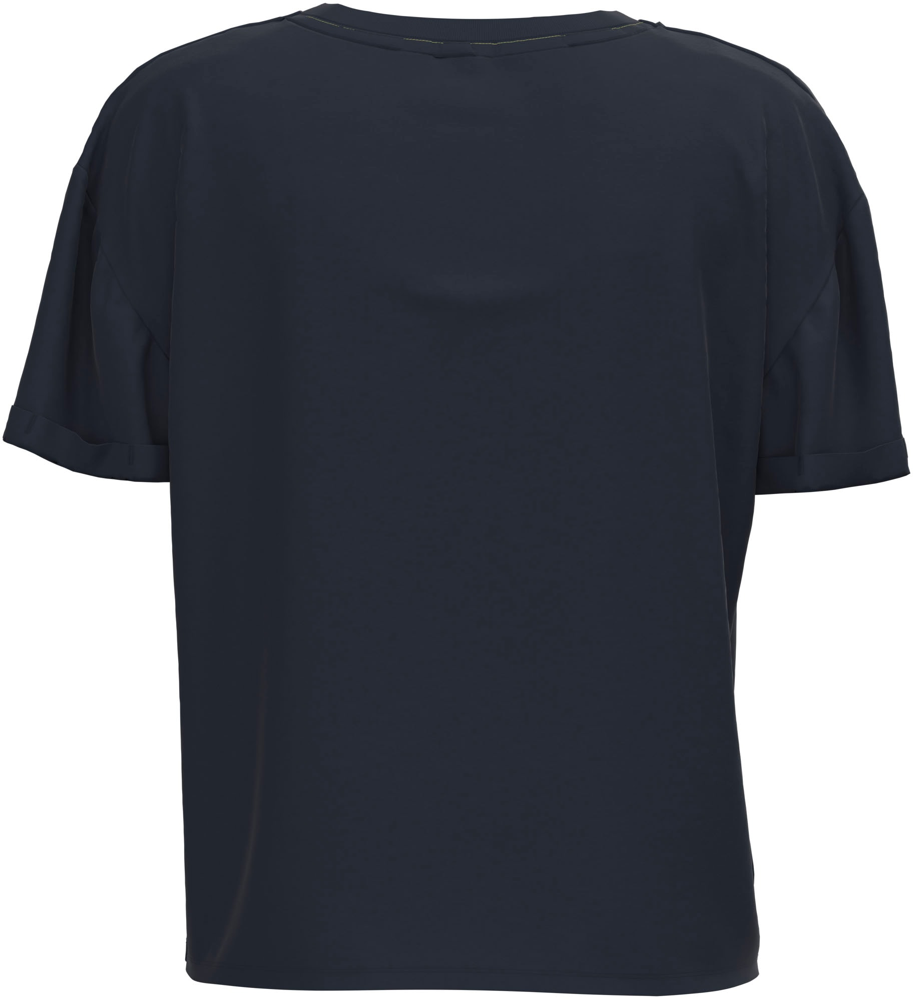 Pepe Jeans markentypischem tollem in ♕ T-Shirt, bei Passform und Frontprint mit oversized