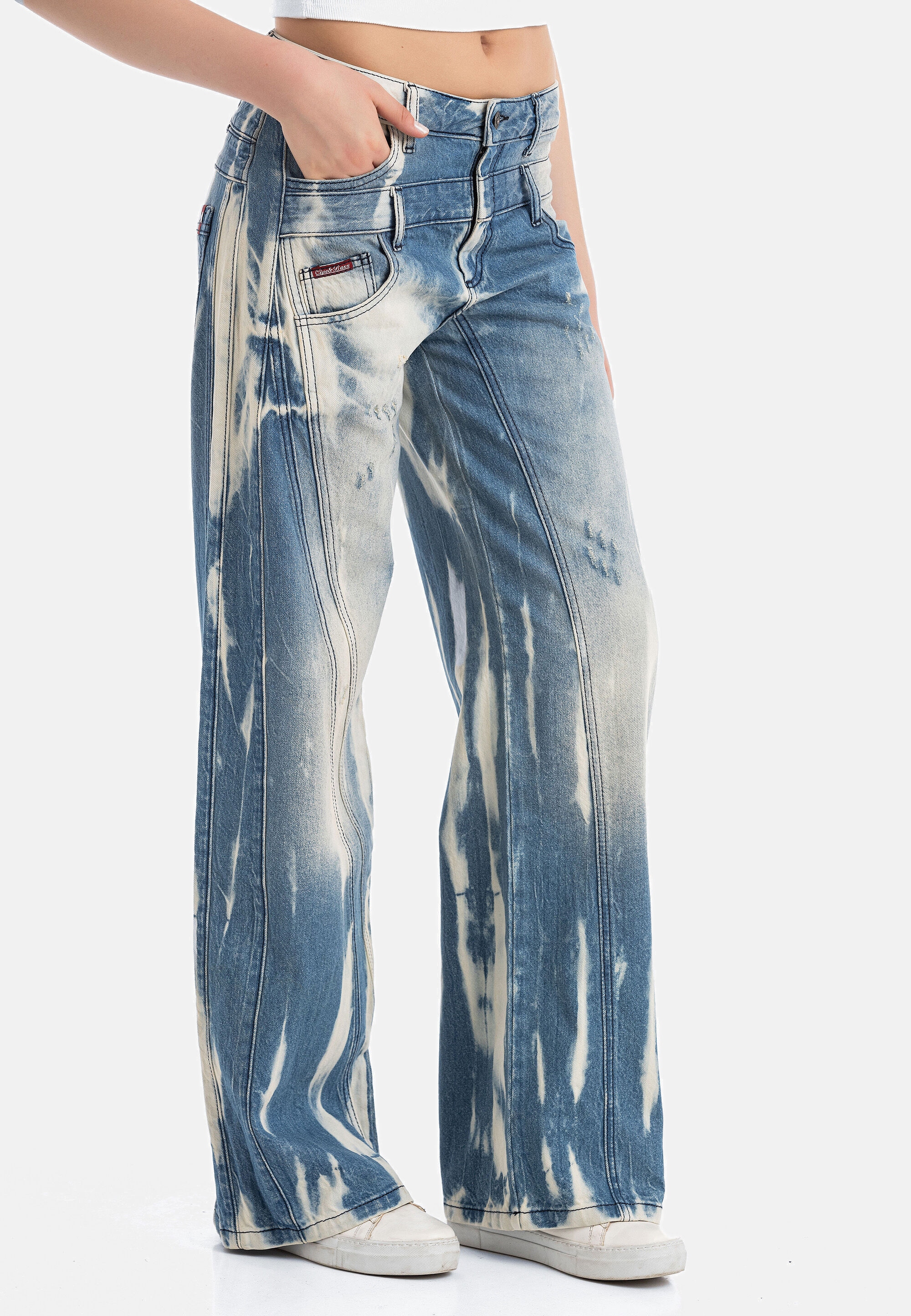 Cipo & Baxx Loose-fit-Jeans »WD540« im Baggy-Style