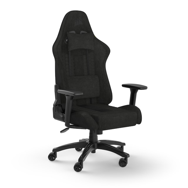 Corsair Gaming-Stuhl »TC100«, 1 St., Stoff, abnehmbares Nackenkissen, mit  Stoffbezug ➥ 3 Jahre XXL Garantie