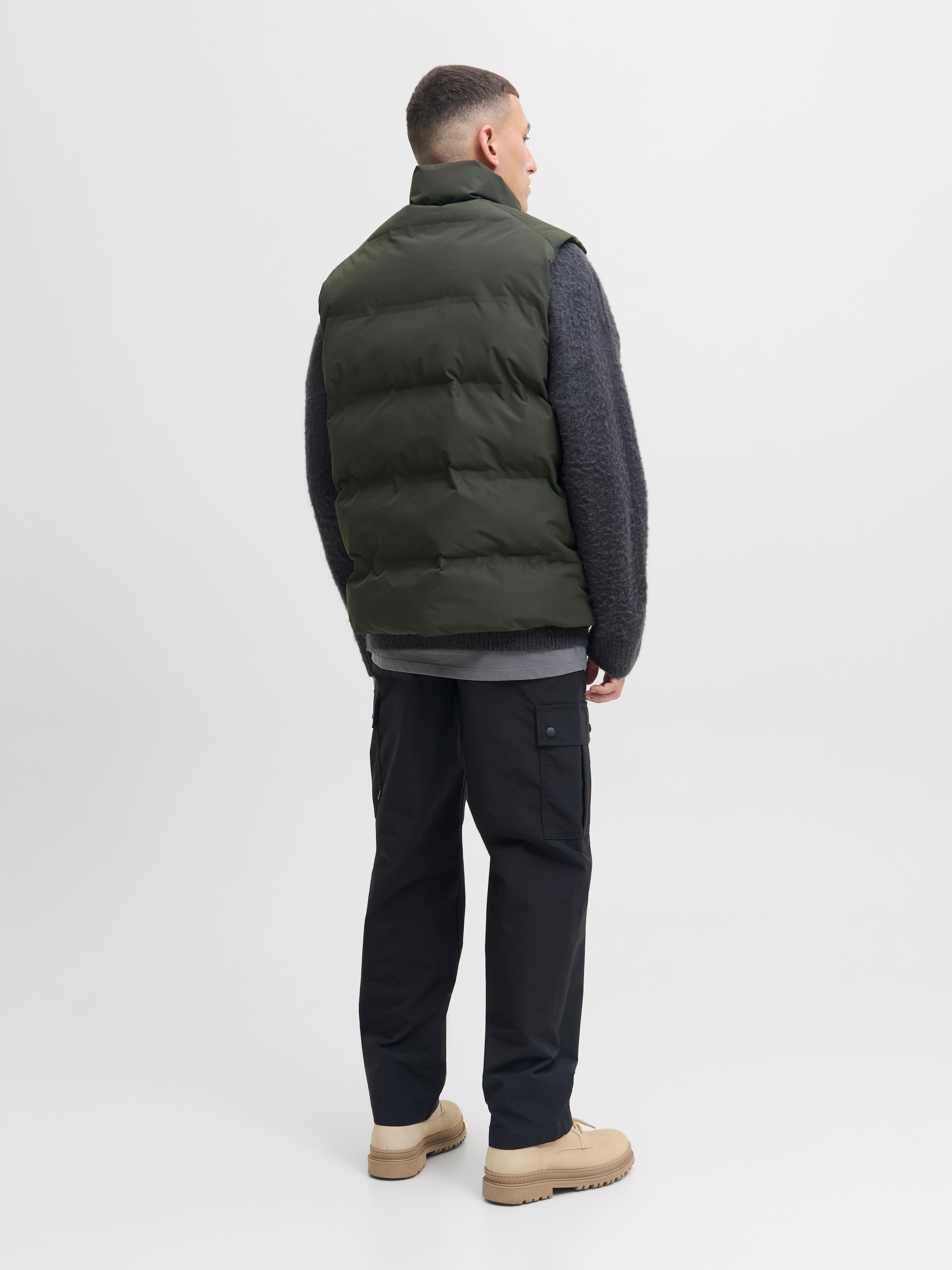 Jack & Jones Steppweste »JJESOHO BODYWARMER COLLAR SN«
