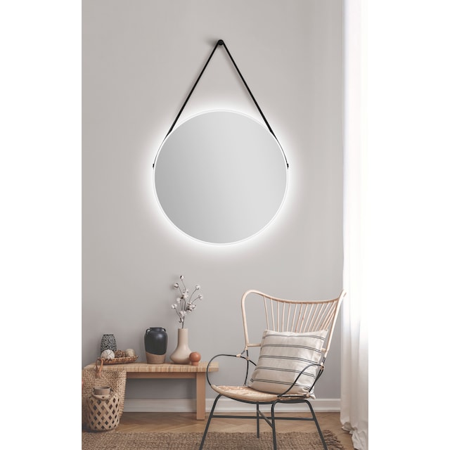 Talos LED-Lichtspiegel, rund, mit indirekter LED Beleuchtung, matt Ø 80 cm  online kaufen | mit 3 Jahren XXL Garantie