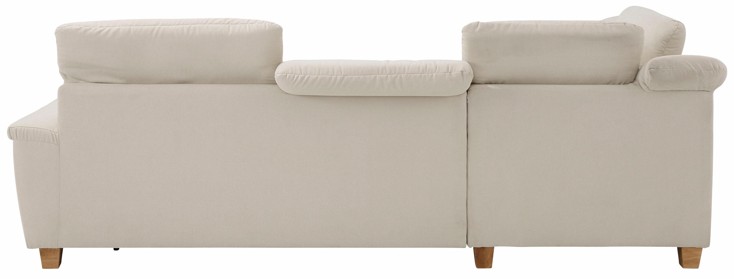 Home affaire Ecksofa »Lyla L-Form«, wahlweise mit Rückenfunktion und Bettfunktion
