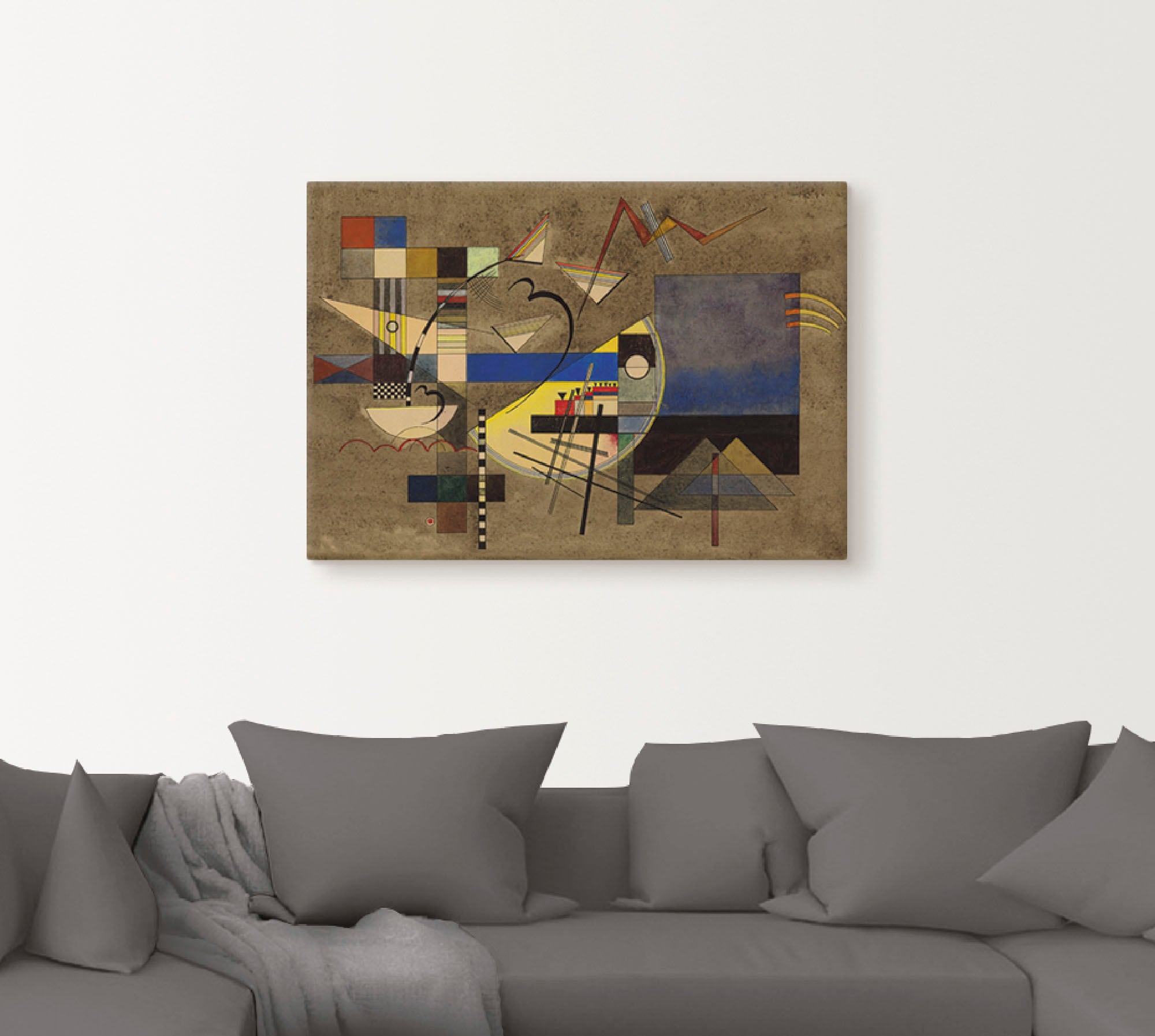 Artland Leinwandbild »Festes III. 1925« Muster 1 Stk. tlg. auf Holzrahmen gespannt