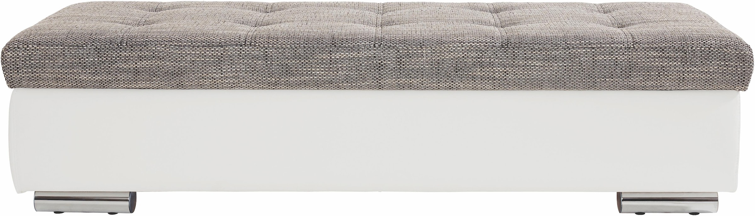 DOMO collection Hocker »Treviso XXL: B/T/H: 161/60/41 cm«, mit Stauraum, auch in Cord, passend zur Serie, moderne Steppung