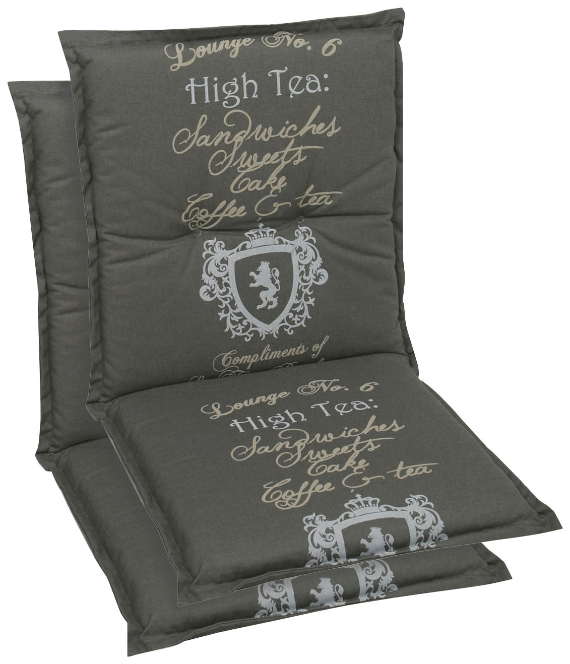 GO-DE Sesselauflage »High Tea«