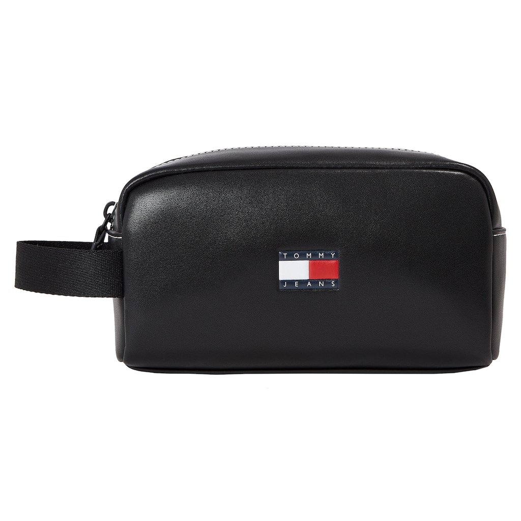 Tommy Jeans Kosmetiktasche »TJM HERITAGE LEATHER WASHBAG«