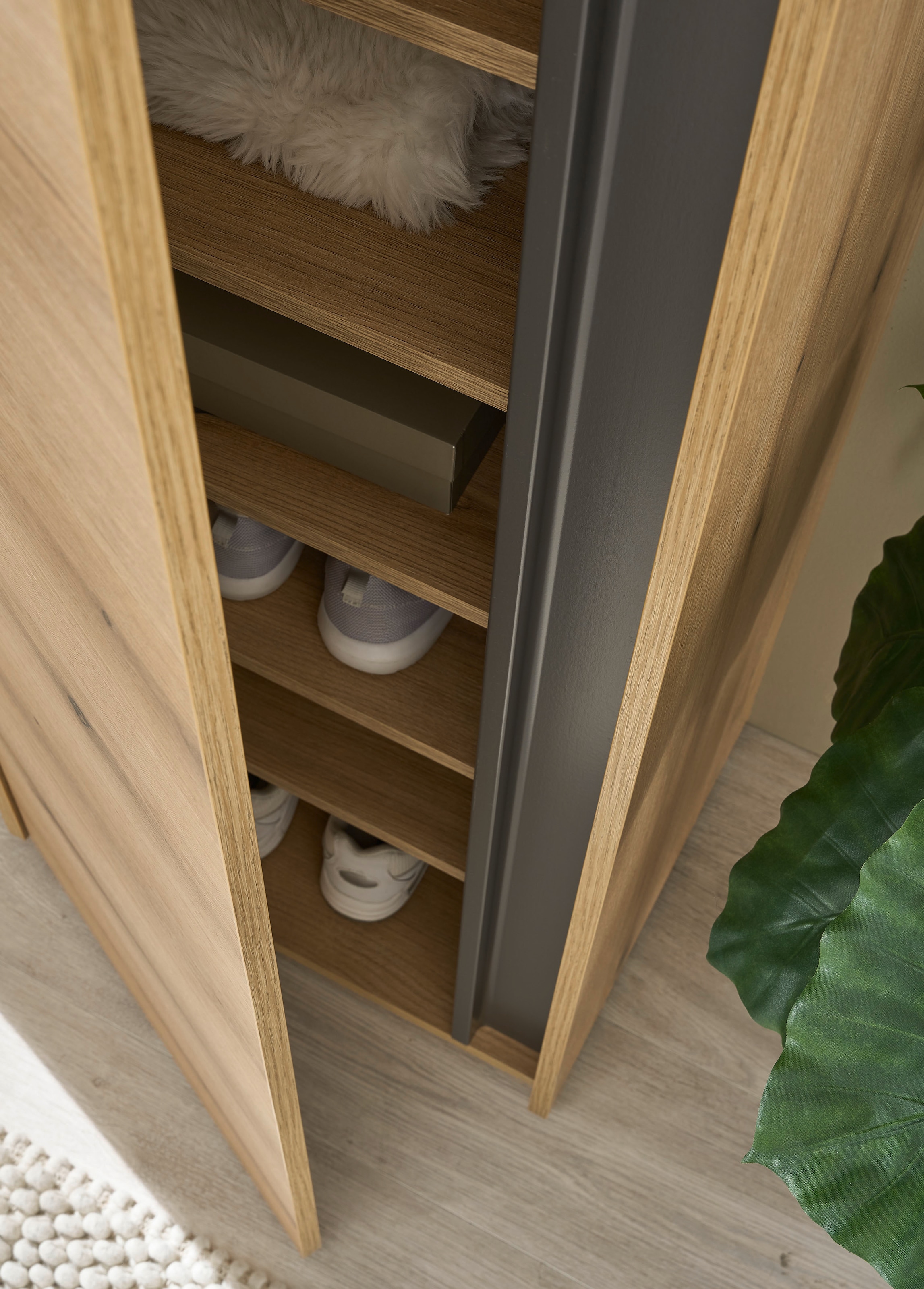 INOSIGN Garderoben-Set »GIRON/CiTY, moderne Garderobe, Komplettset mit viel Stauraum« Komplett-Set, 5 Stk. tlg.