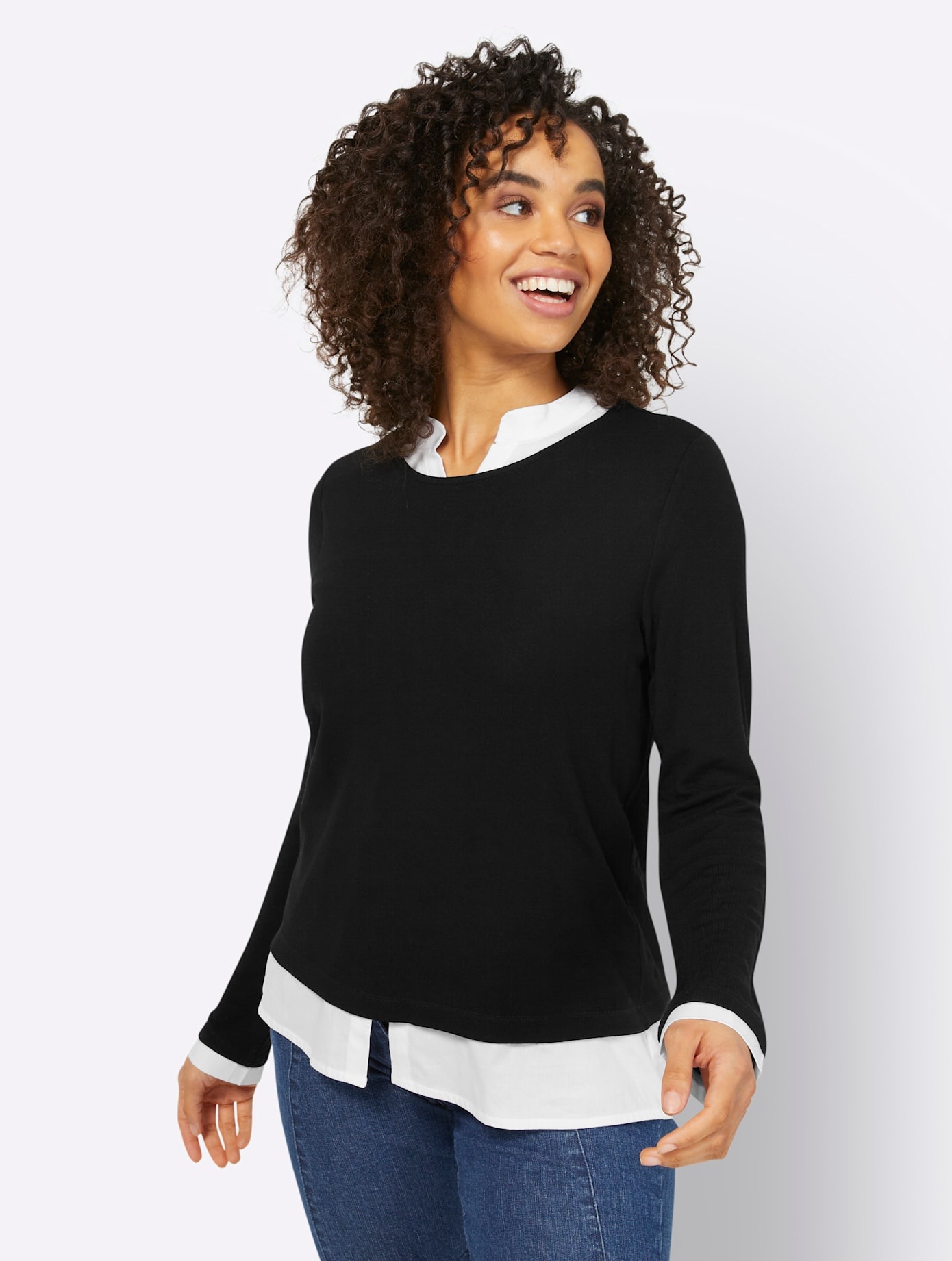 heine 2-in-1-Shirt »2-in-1-Shirt«, (1 tlg.)