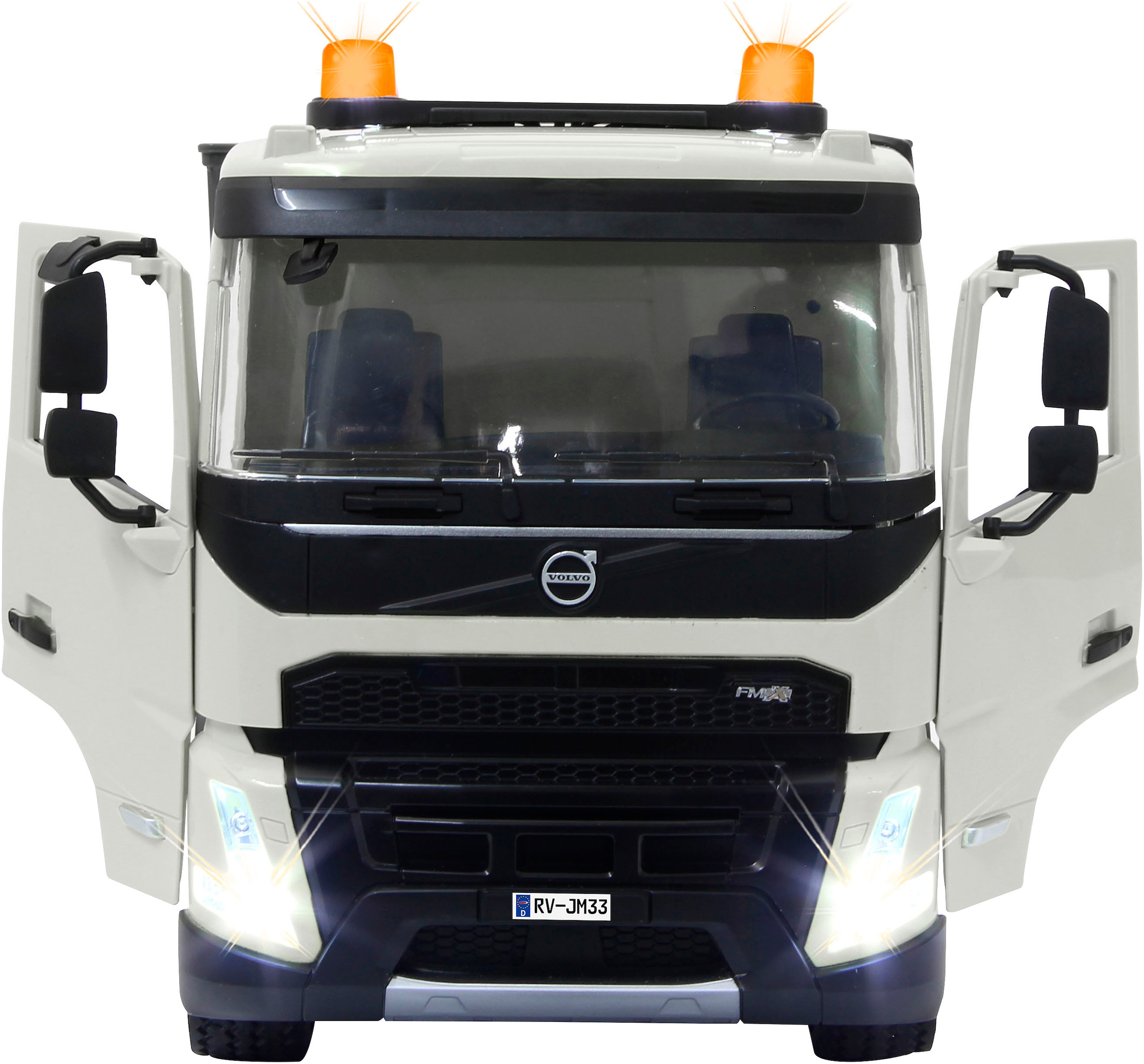 Jamara RC-Auto »Muldenkipper Volvo FMX Meiller 2,4GHz«, mit LED Beleuchtung