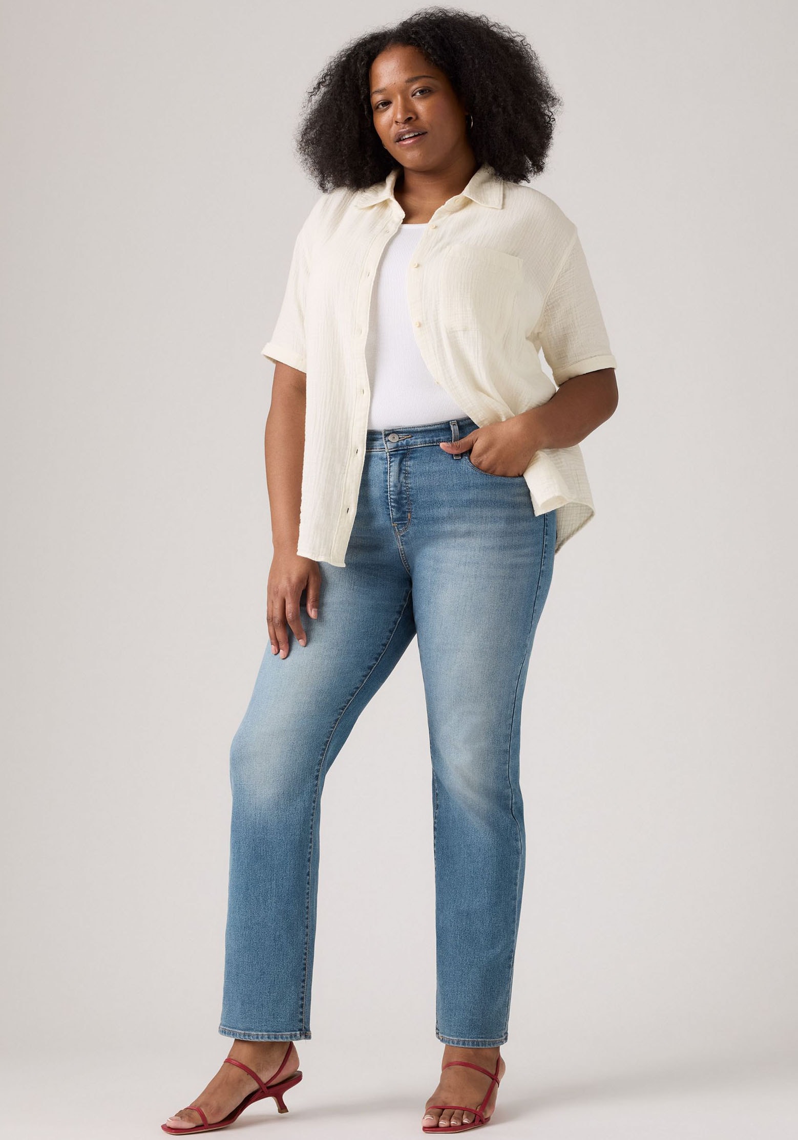 Levi's® Plus 5-Pocket-Jeans »314 PL SHAPING«, mit Stretchanteil