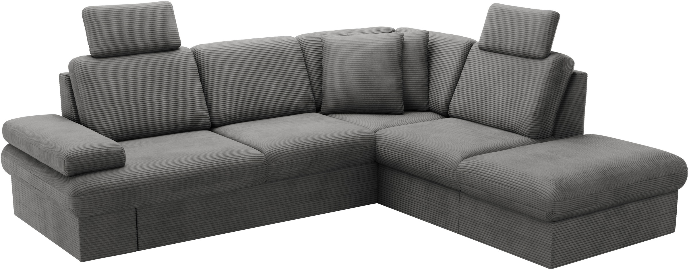 sit&more Ecksofa »Moreno«, mit Armteilverstellung,wahlweise mit Bettfunktion