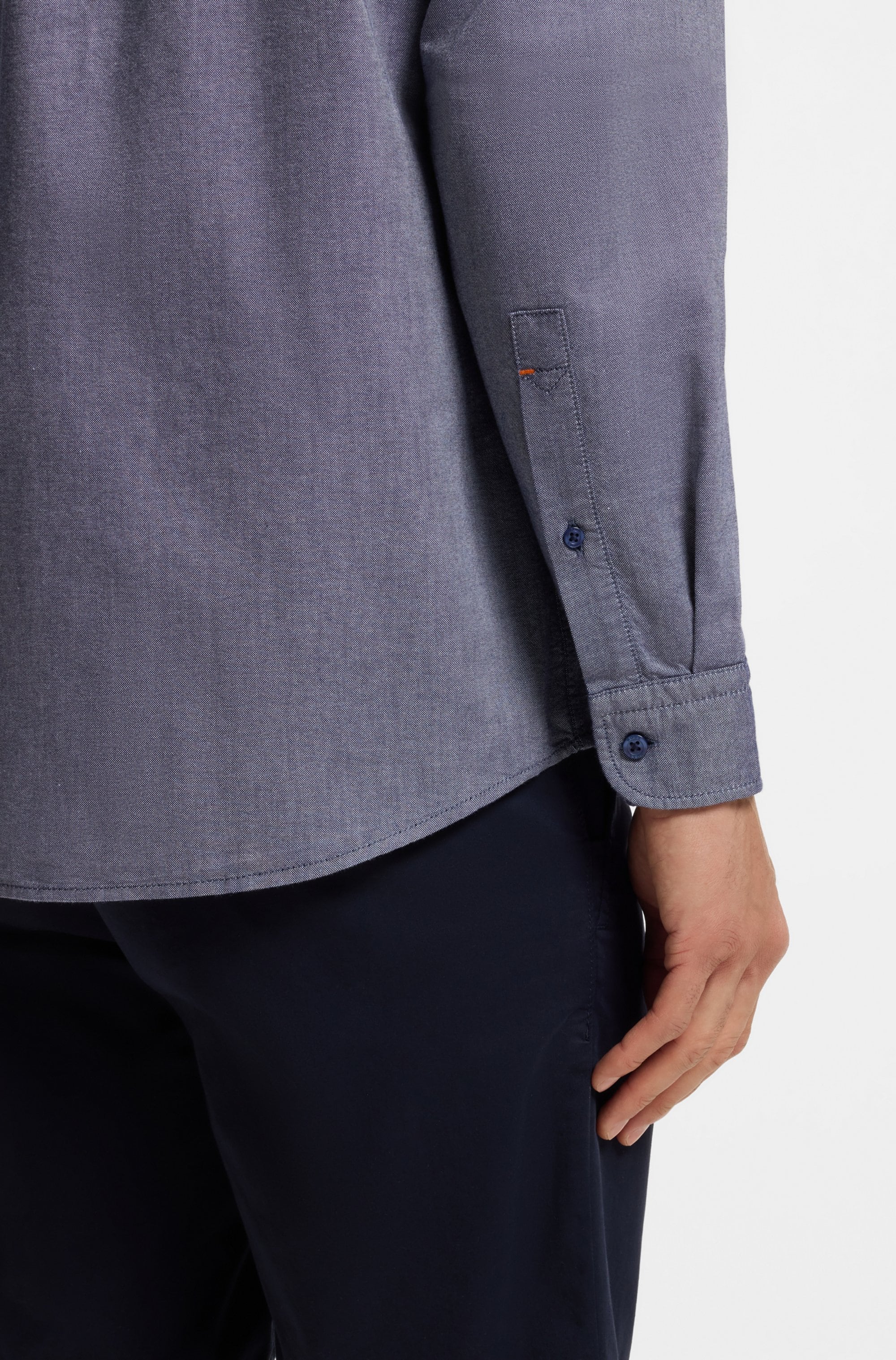 BOSS ORANGE Businesshemd »Rickert« mit Button-down-Kragen