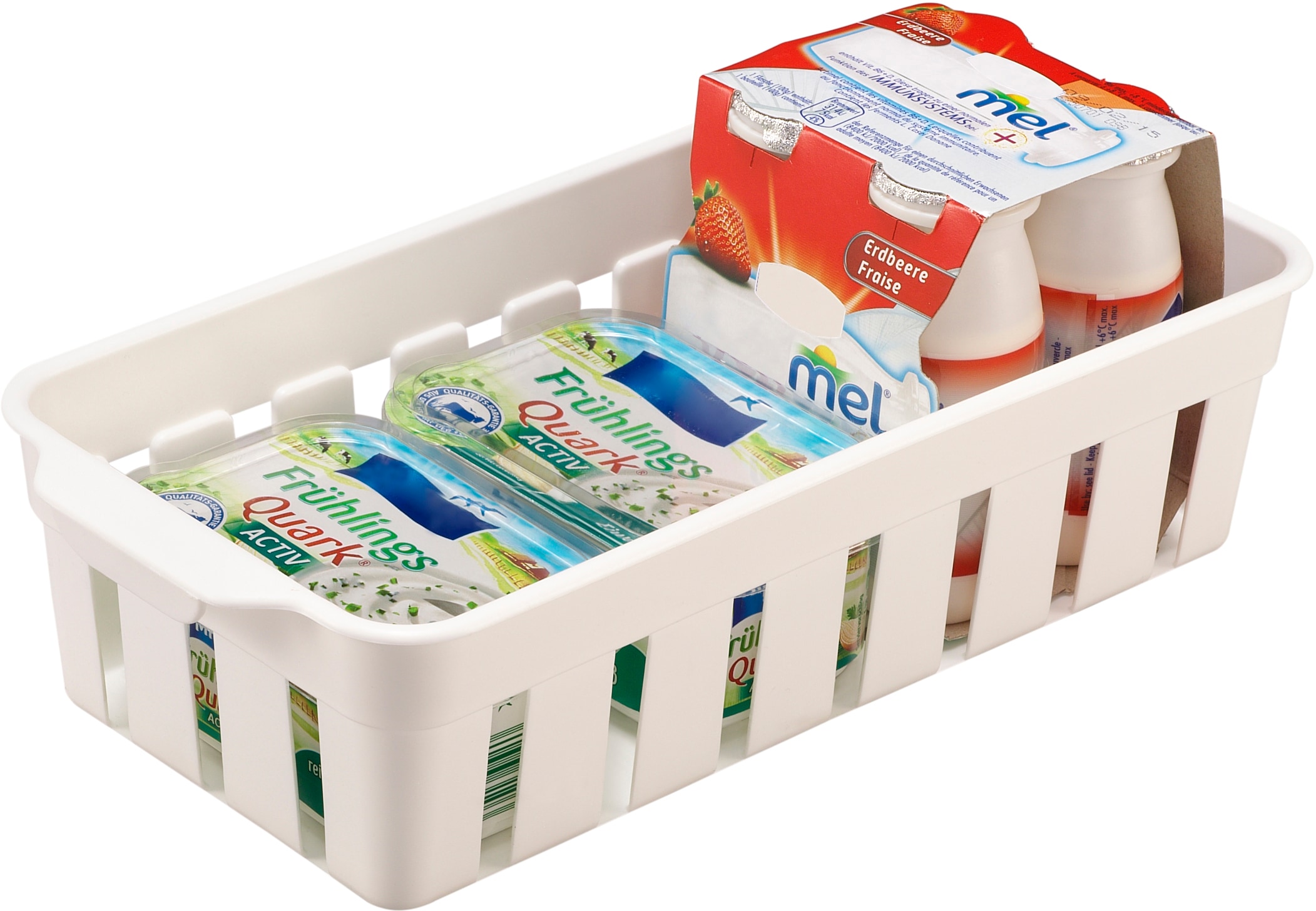 Ruco Aufbewahrungssystem für den Kühlschrank, Kunststoff, je 2 Körbe in 3 verschiedenen Größen